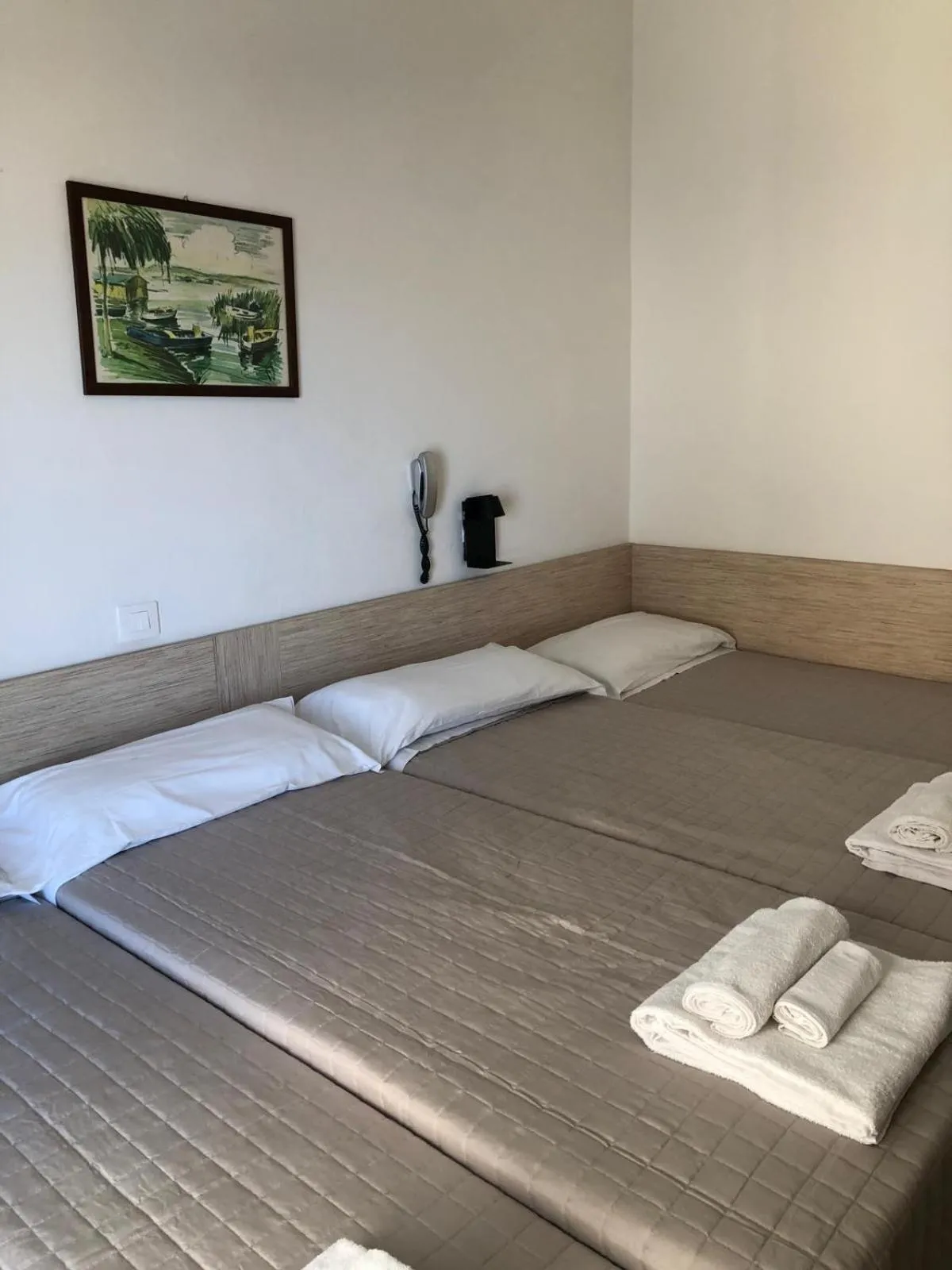 Bed in Hotel Continental