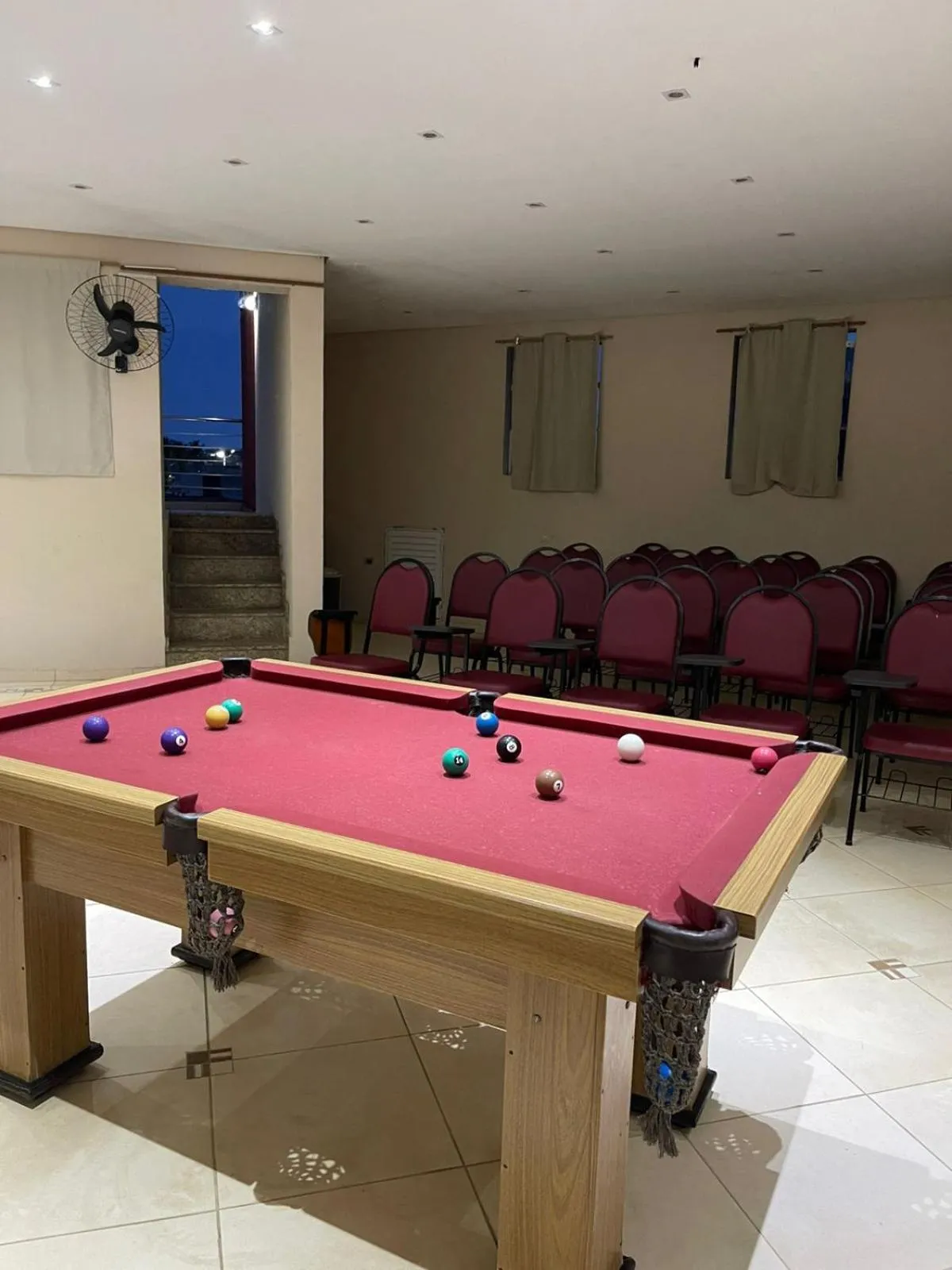 Billiard in Hotel Rosa da Ilha Guaruja - Perto do Mar com piscina
