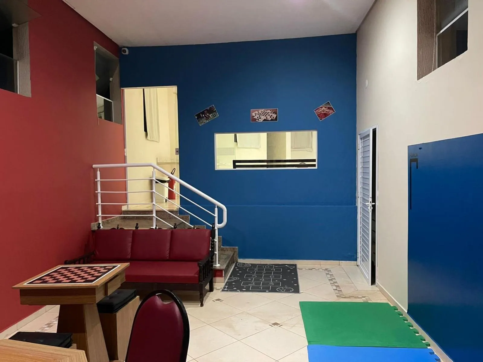 Game Room in Hotel Rosa da Ilha Guaruja - Perto do Mar com piscina