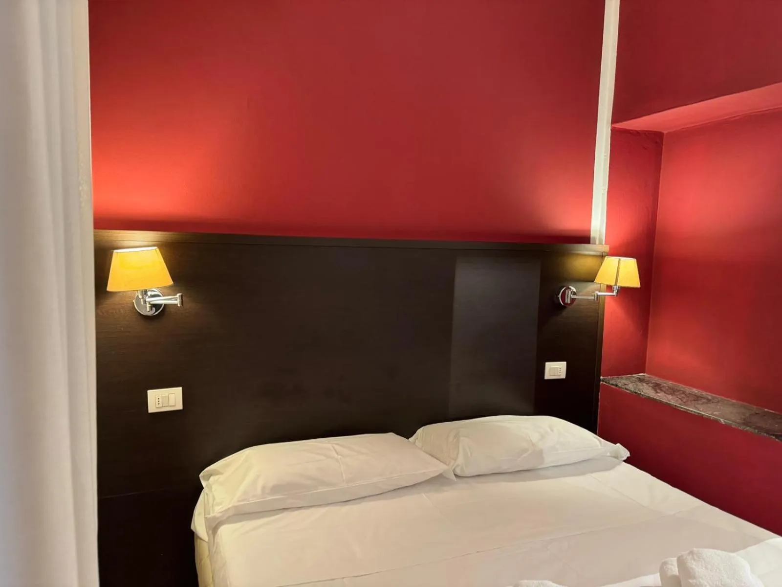 Bed in Hotel Guidi
