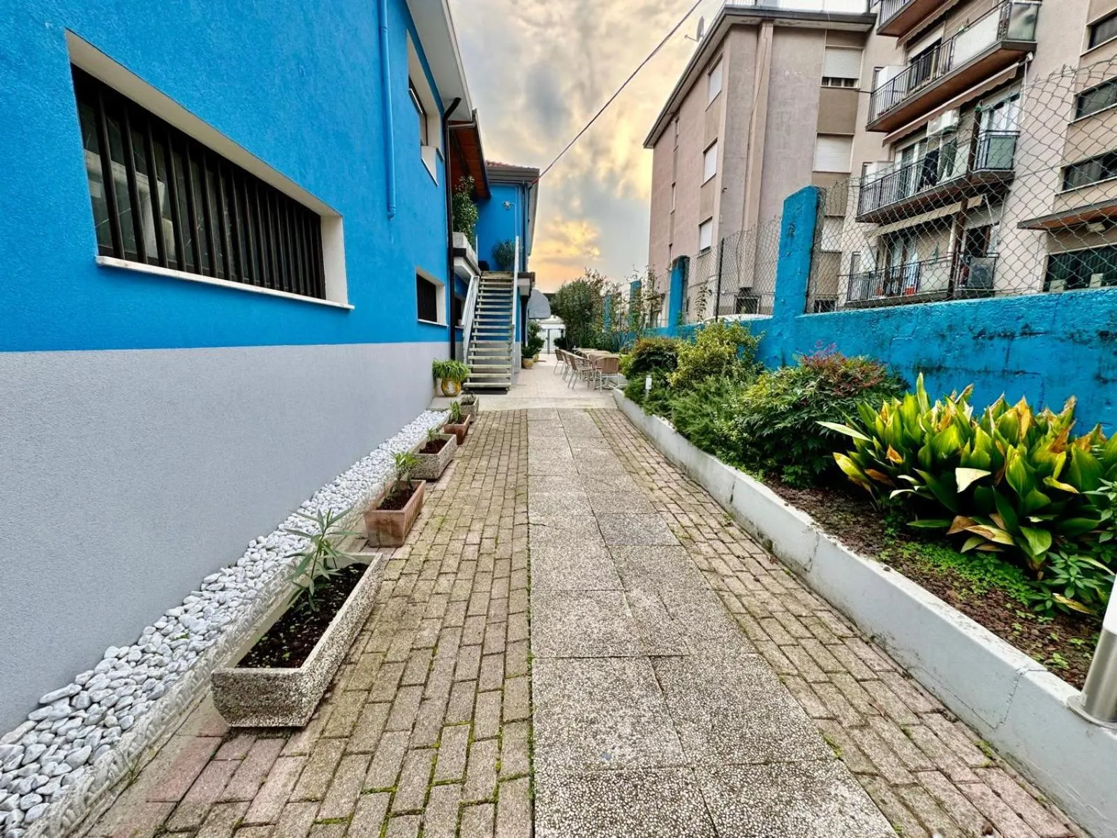Garden in Hotel Guidi