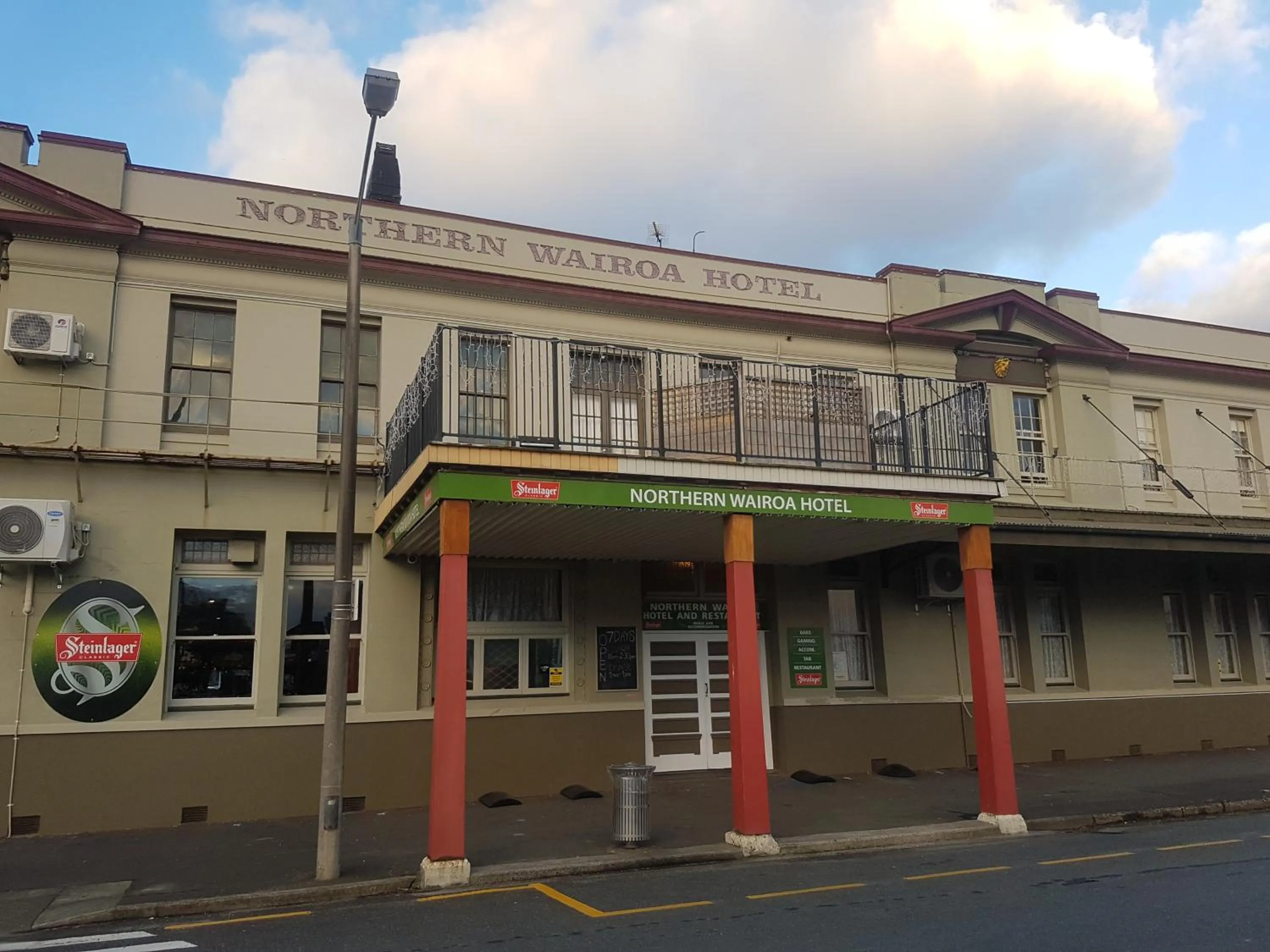 Property building in Northern Wairoa Hotel