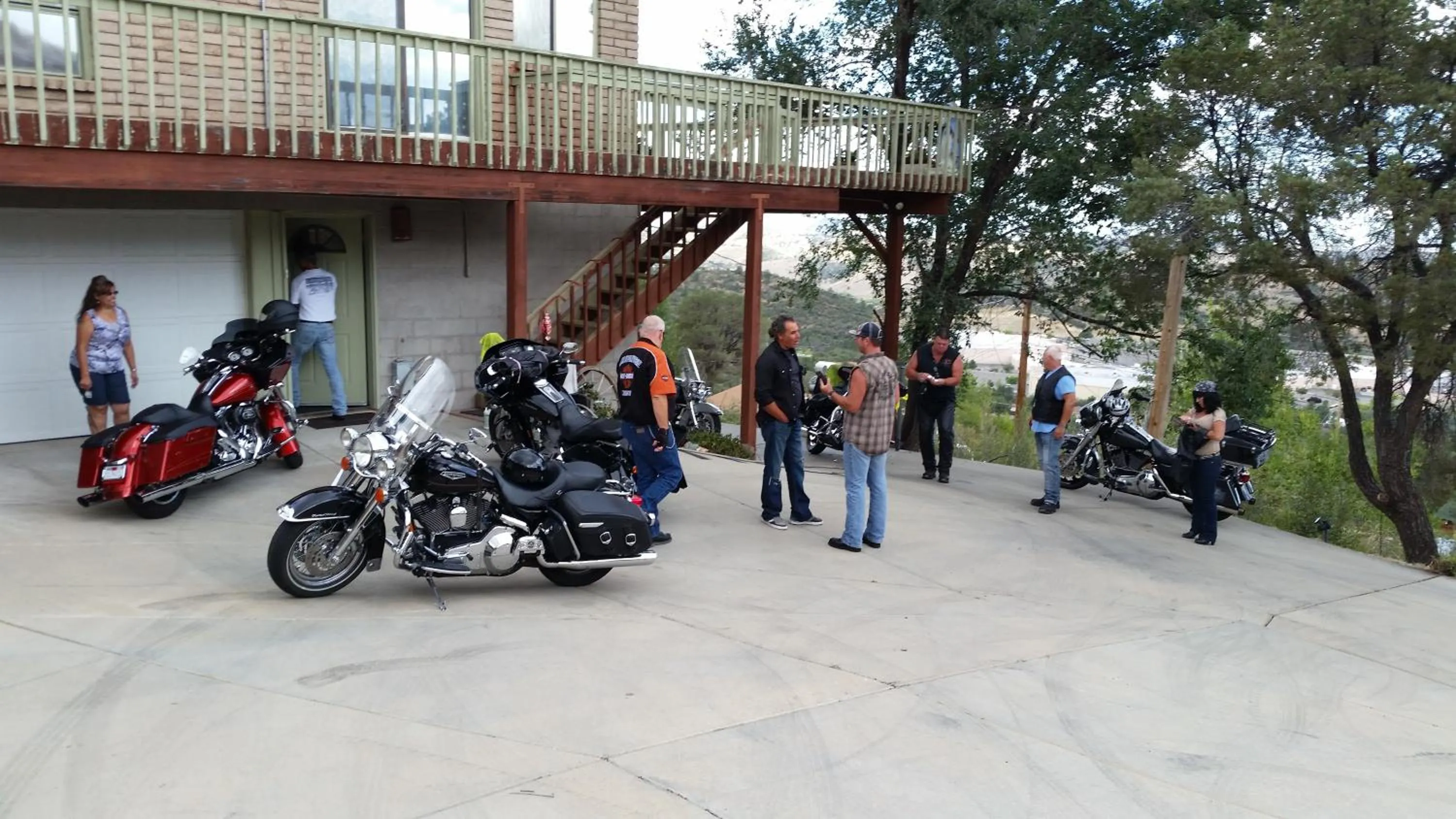 People in Chisolm Trail Villa