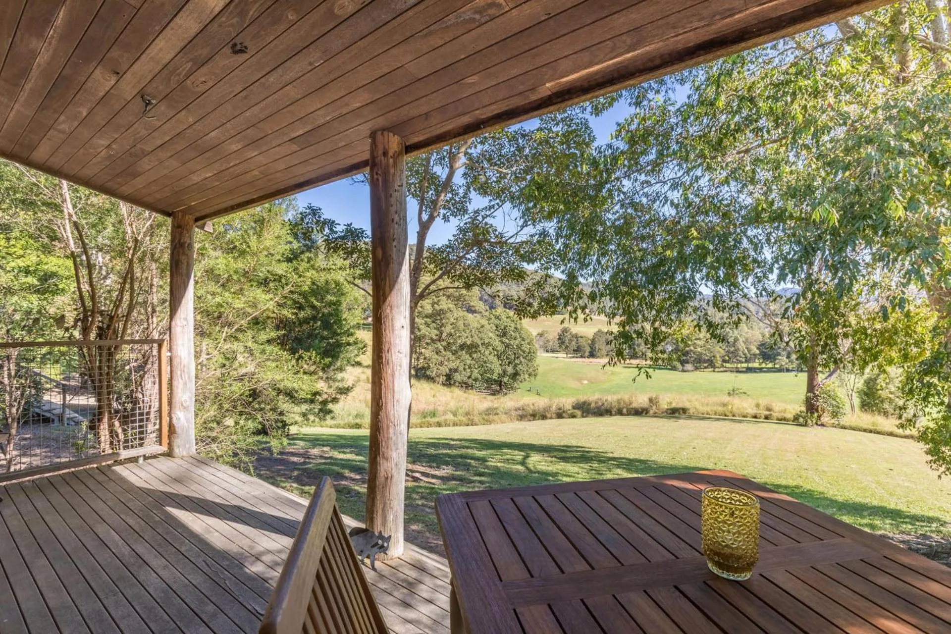 Patio in Friday Creek Retreat
