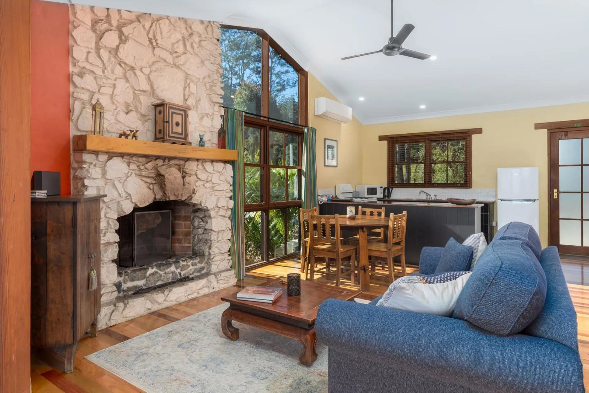 Living room in Friday Creek Retreat