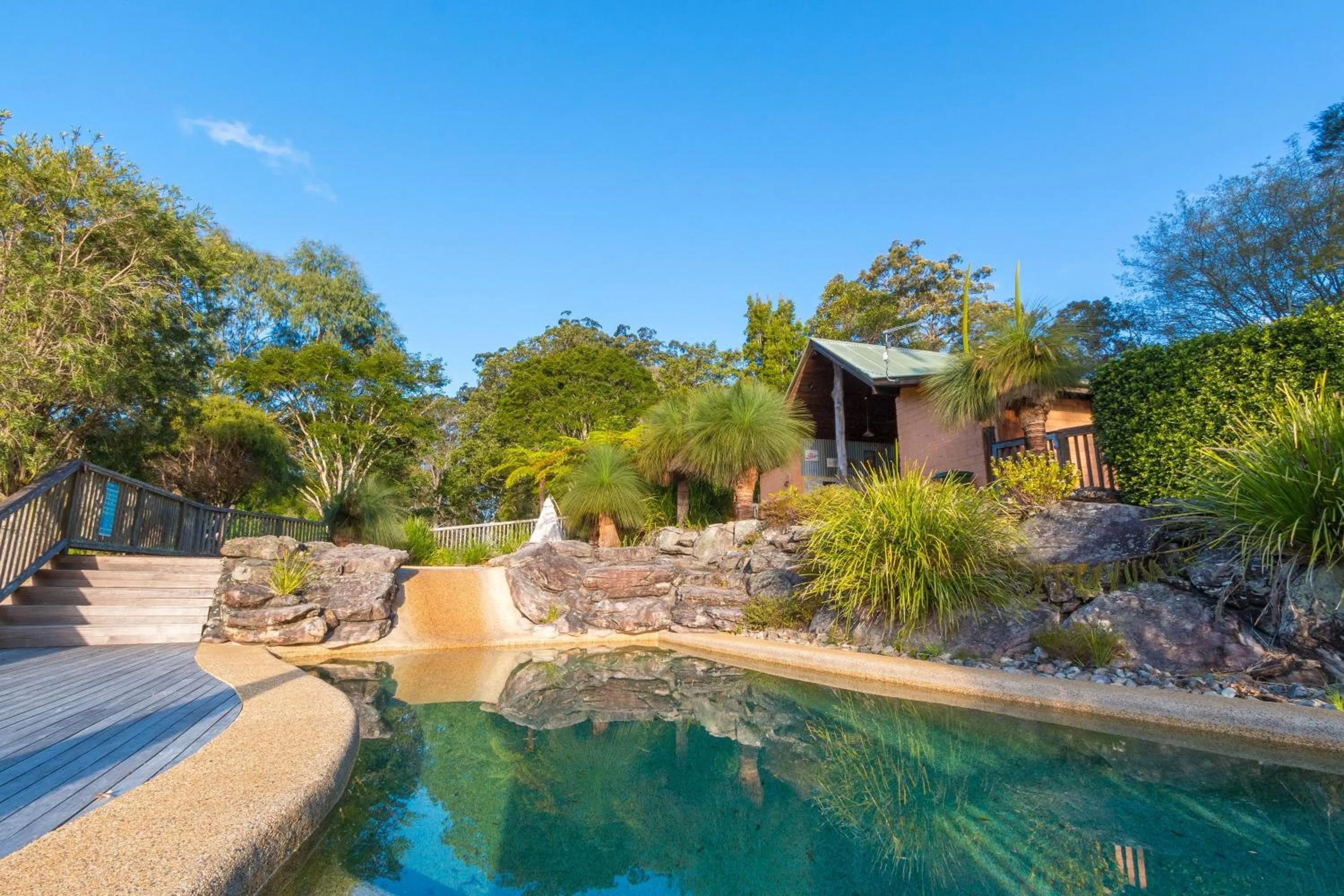 Swimming pool in Friday Creek Retreat