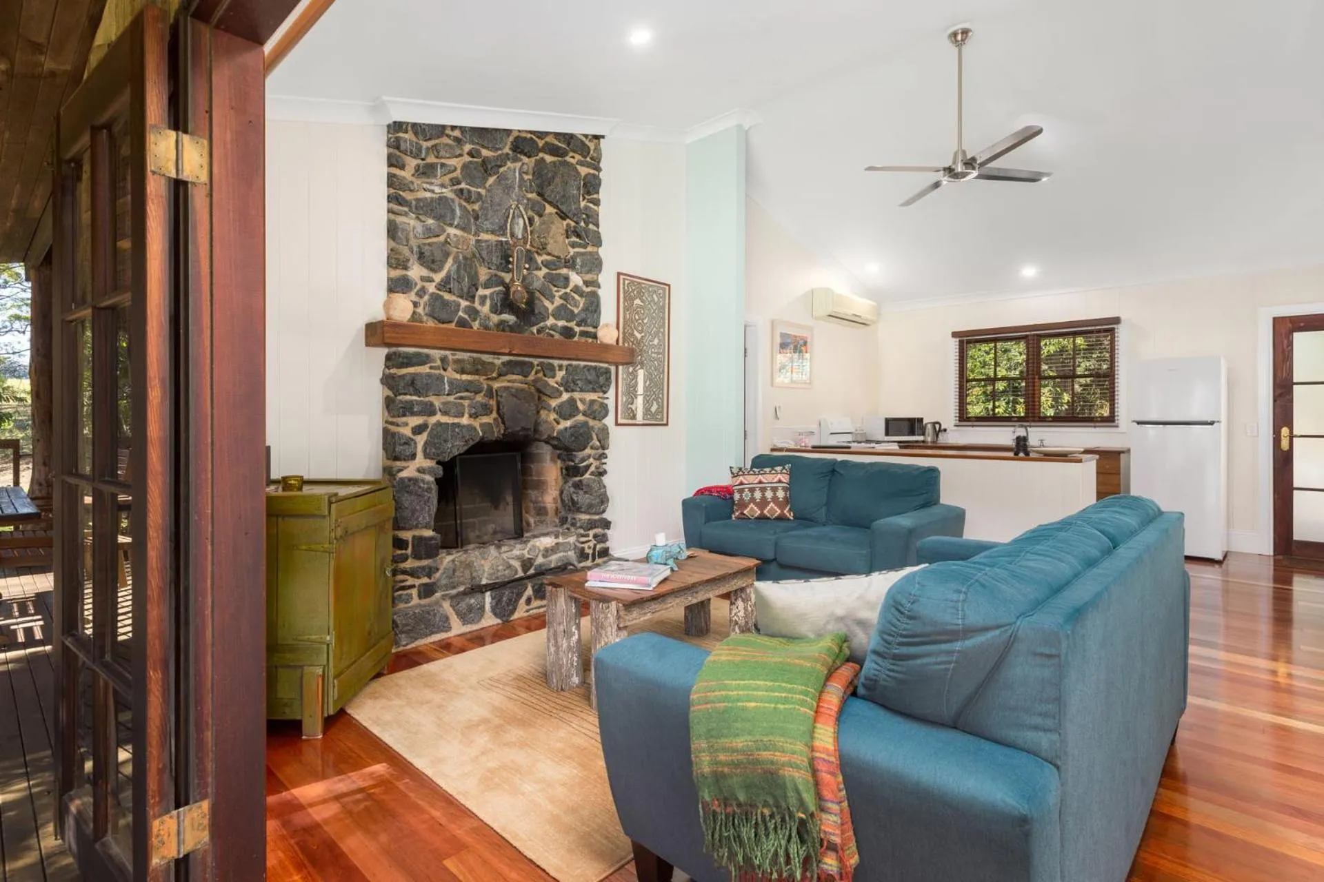 Living room in Friday Creek Retreat