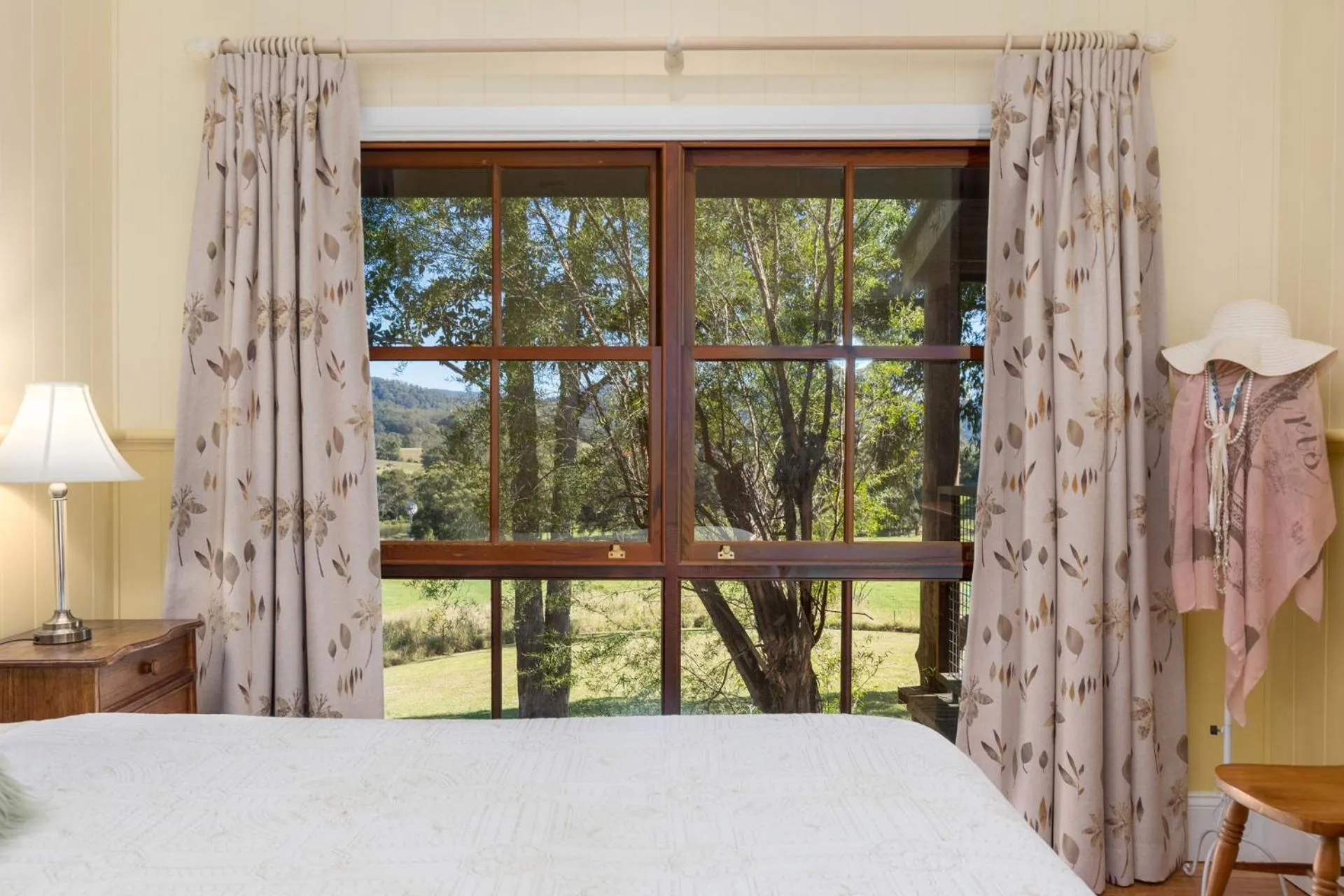 Bed in Friday Creek Retreat