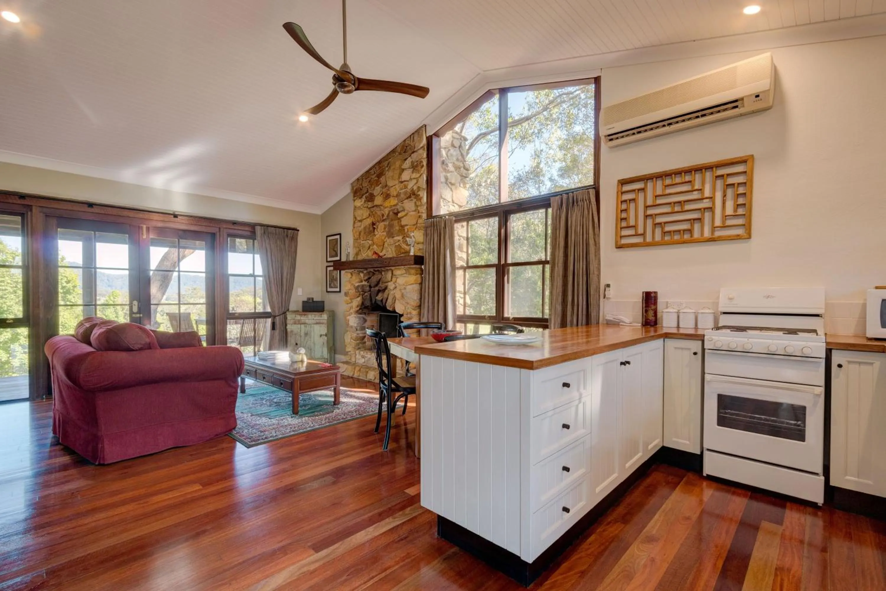 Living room in Friday Creek Retreat