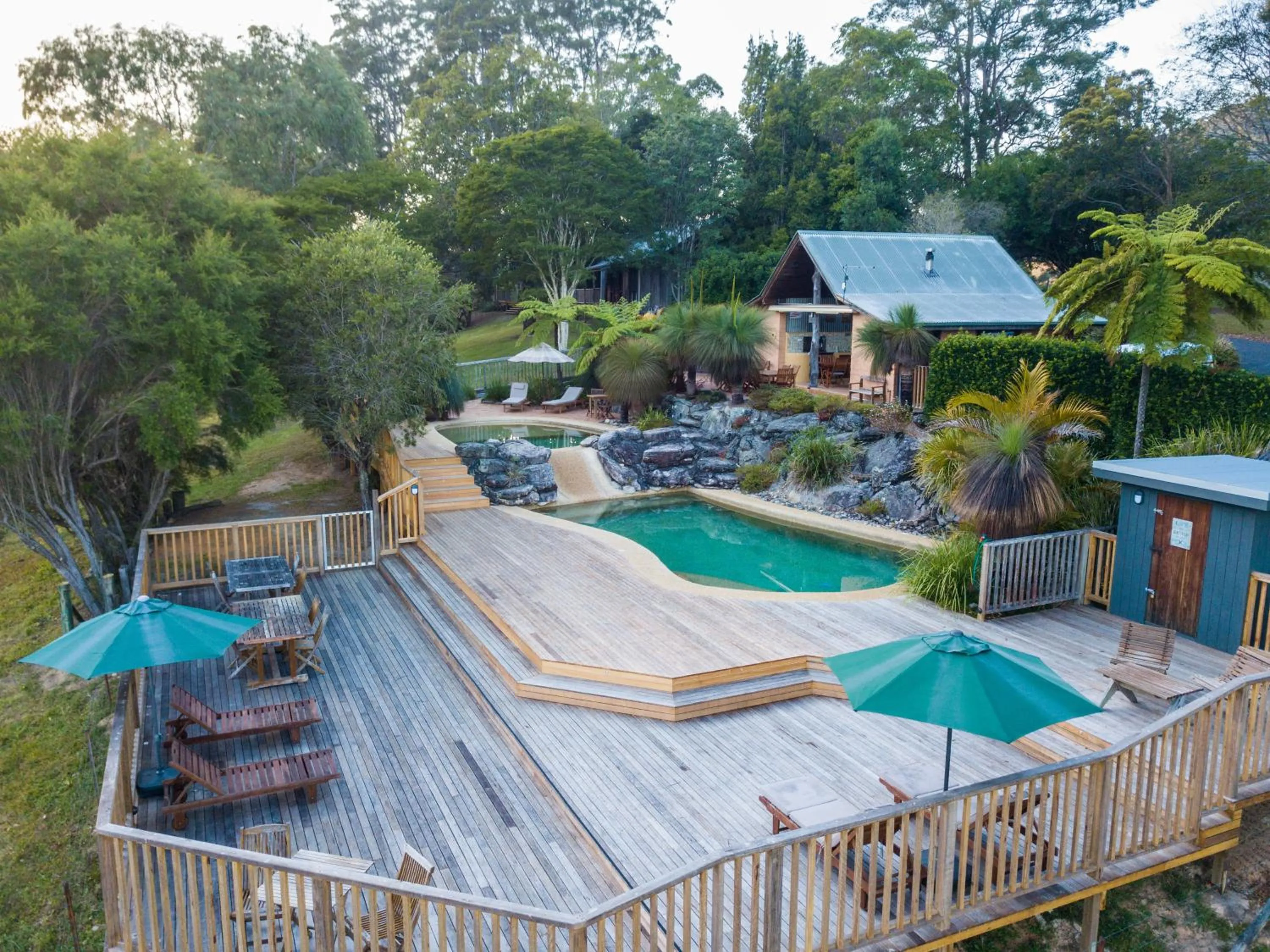 Swimming pool in Friday Creek Retreat
