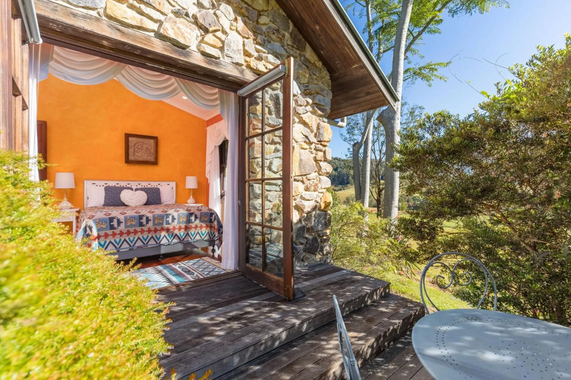 Patio in Friday Creek Retreat