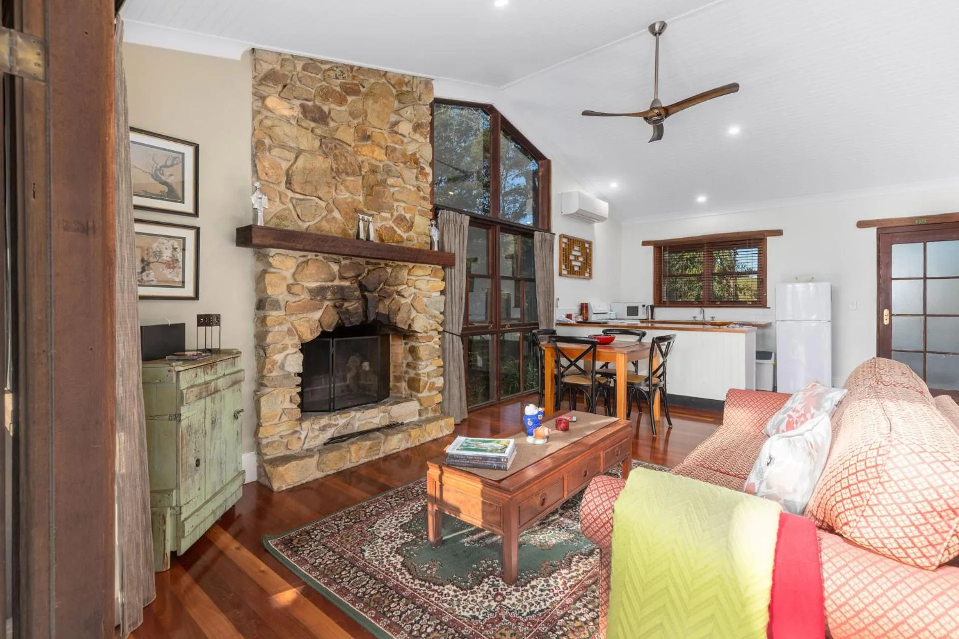 Living room in Friday Creek Retreat