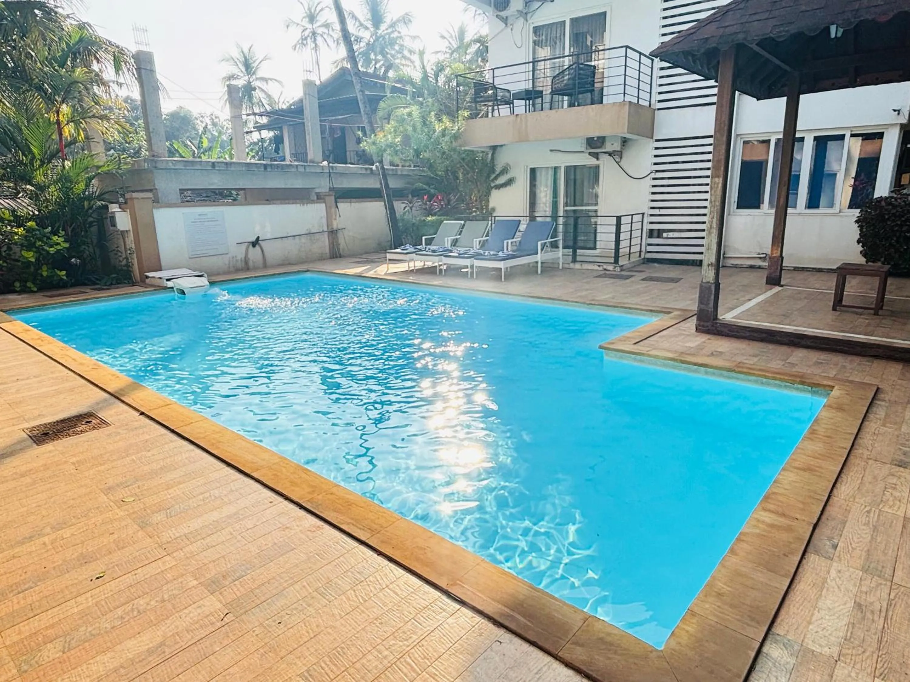 Swimming pool in Rainforest Enclave, Arpora - 10 mins to Baga beach