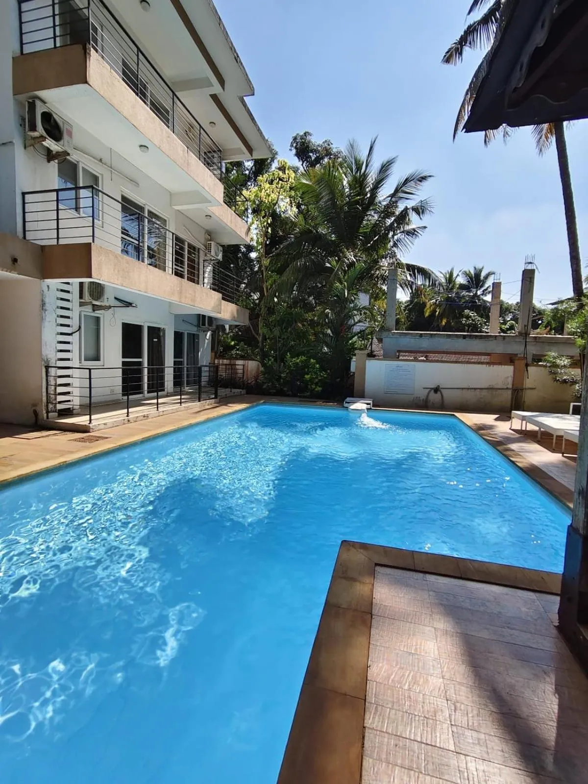 Swimming pool in Rainforest Enclave, Arpora - 10 mins to Baga beach