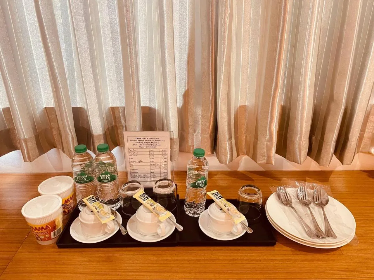 Coffee/tea facilities in YAMA HOTEL & ROOFTOP BAR