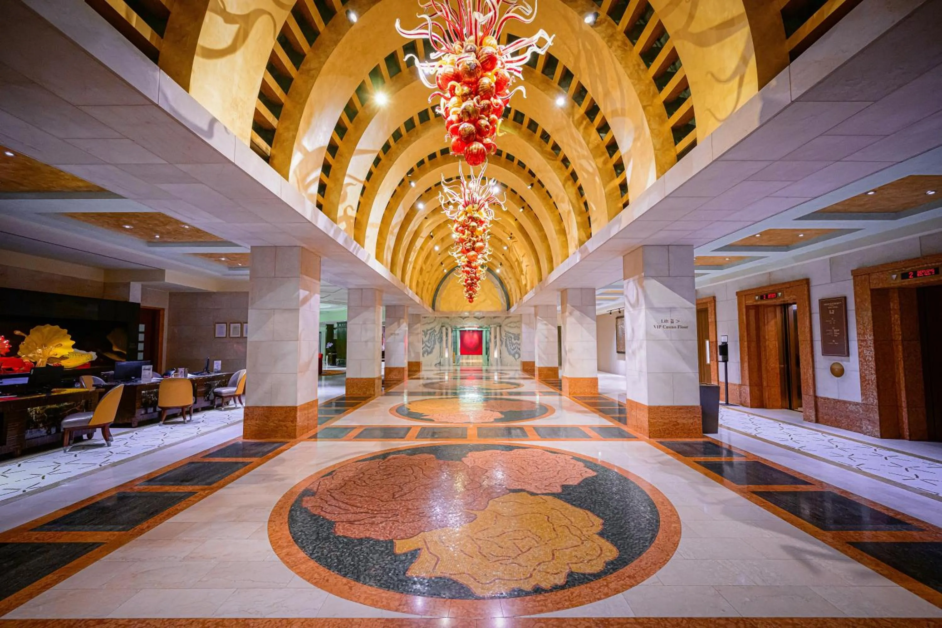Lobby or reception in Resorts World Sentosa - Crockfords Tower