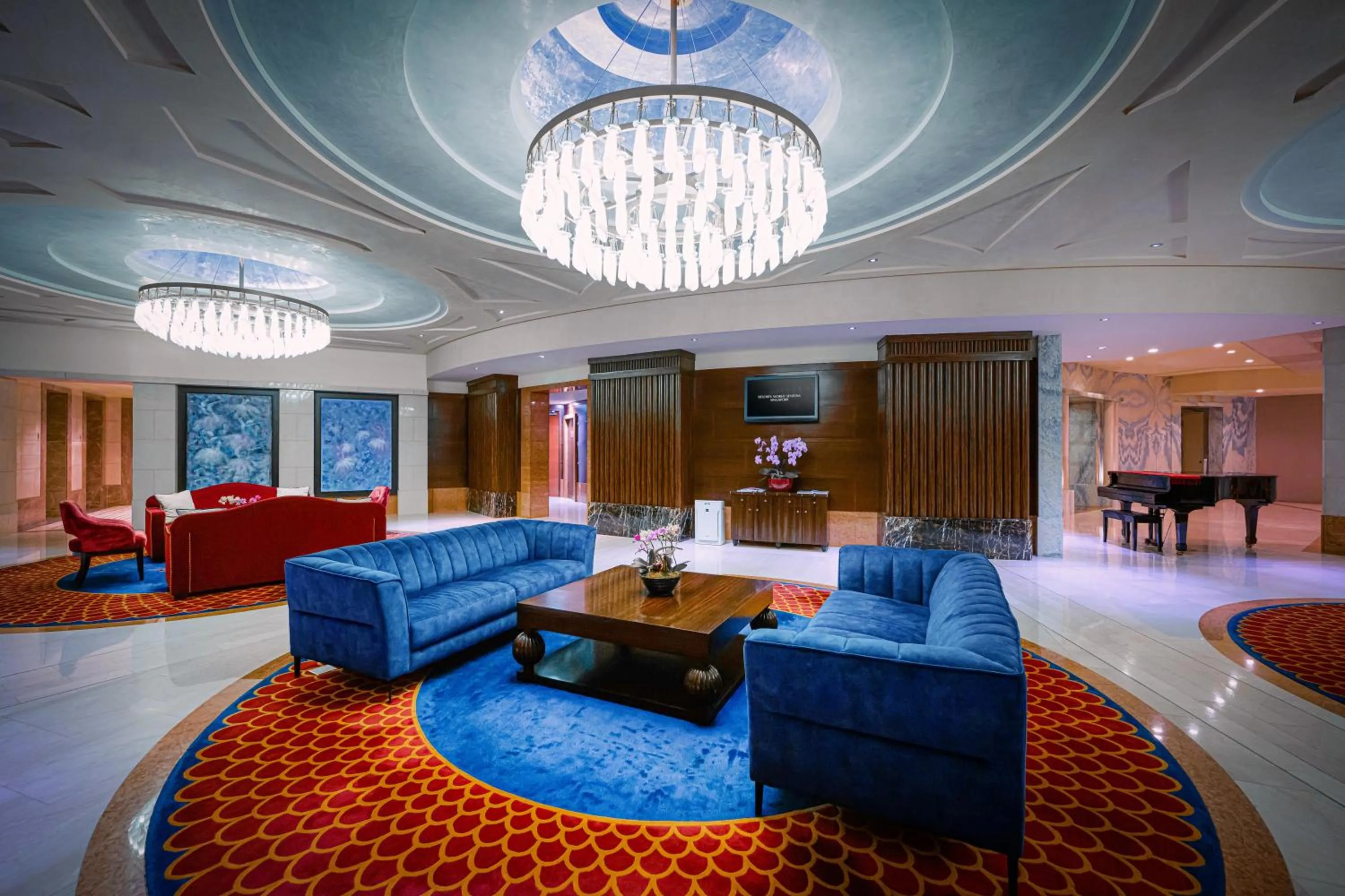 Lobby or reception in Resorts World Sentosa - Crockfords Tower