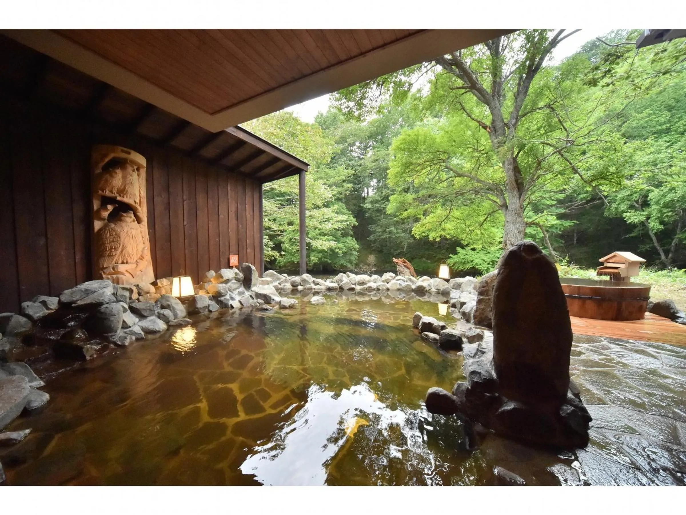 Hot Spring Bath in La Vista Akangawa