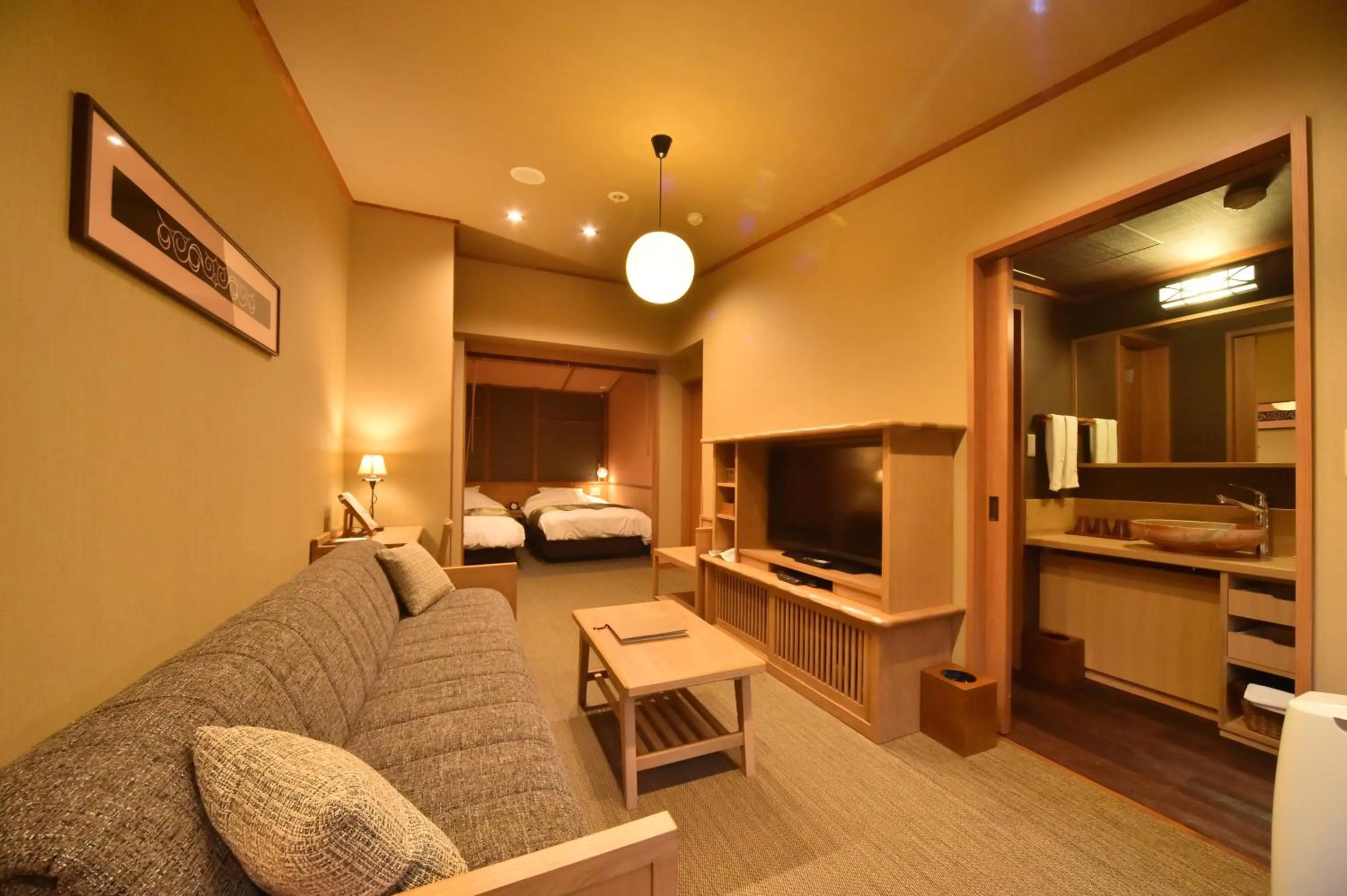 Living room in La Vista Akangawa