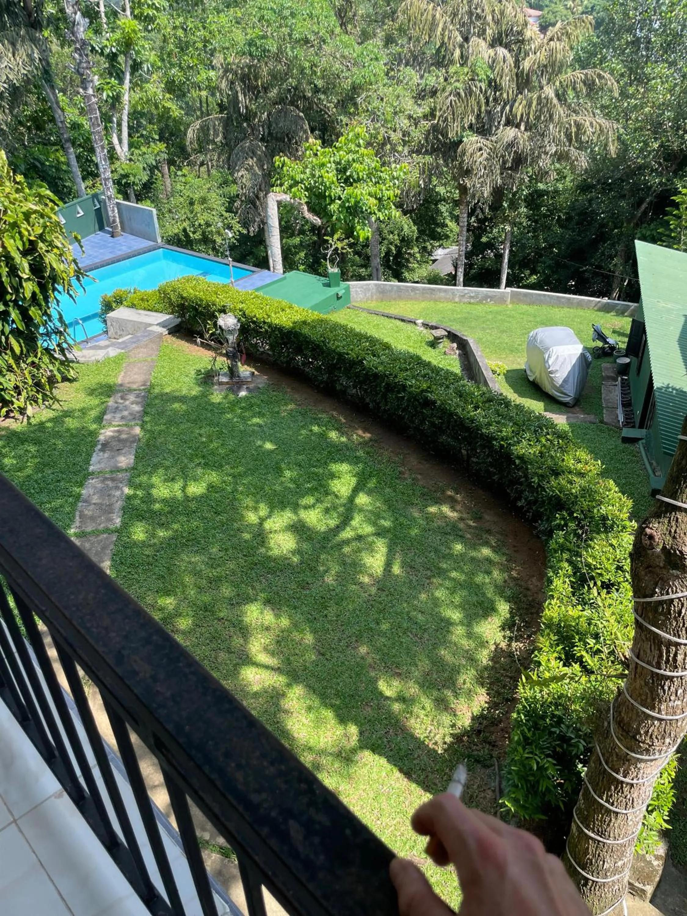 Garden view in Green Hill Paradise Villa