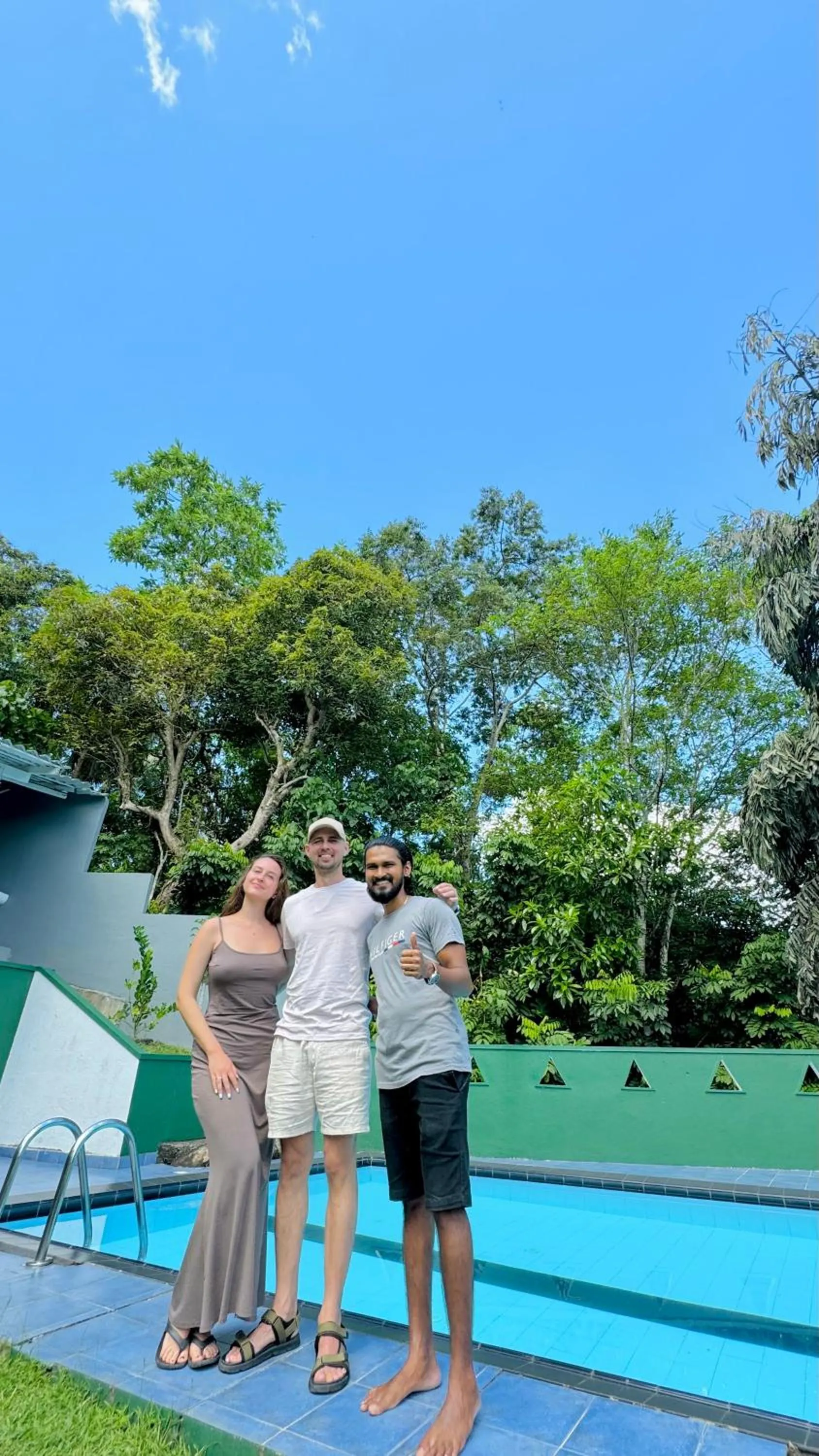 People in Green Hill Paradise Villa