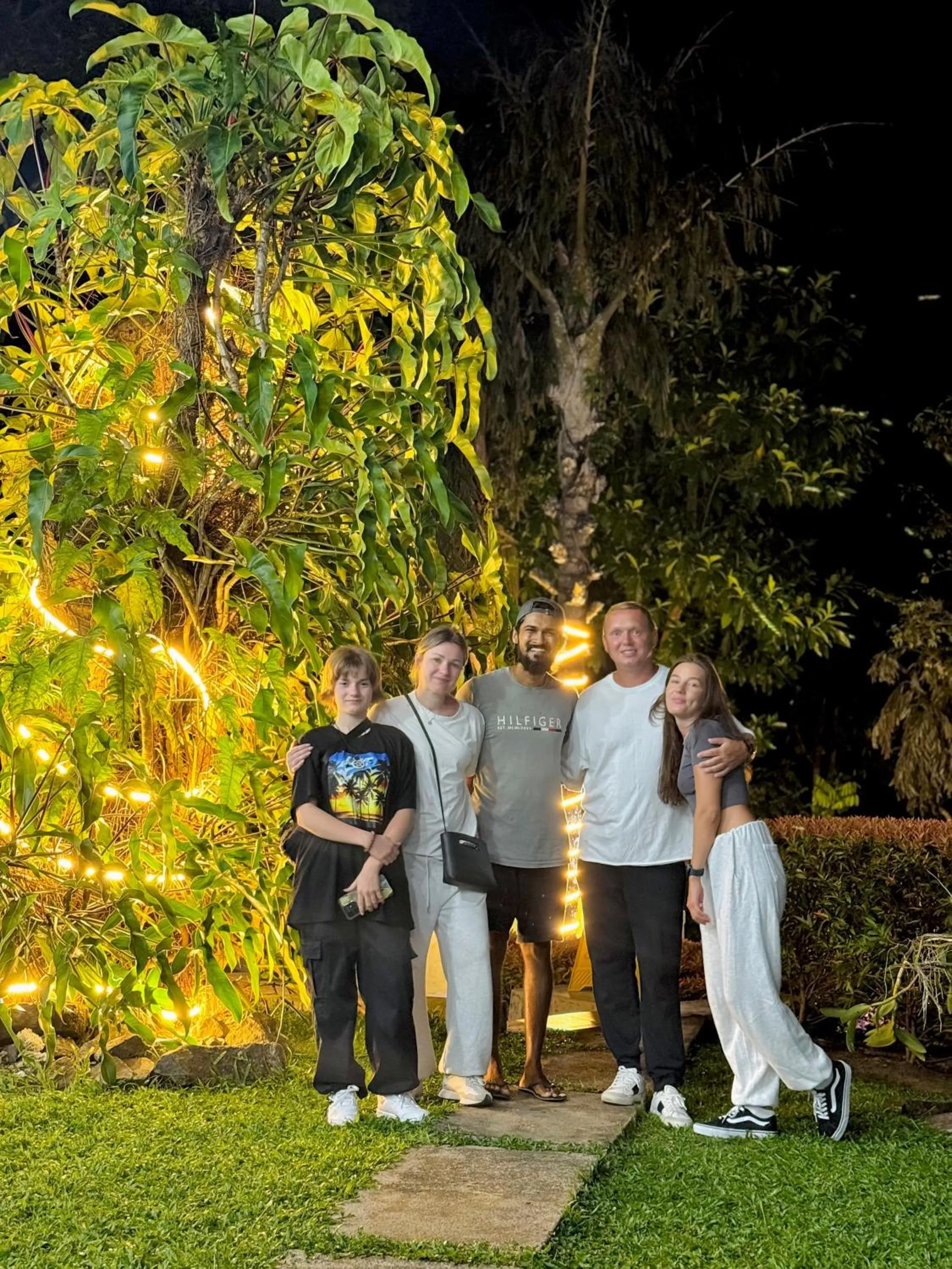 Night in Green Hill Paradise Villa