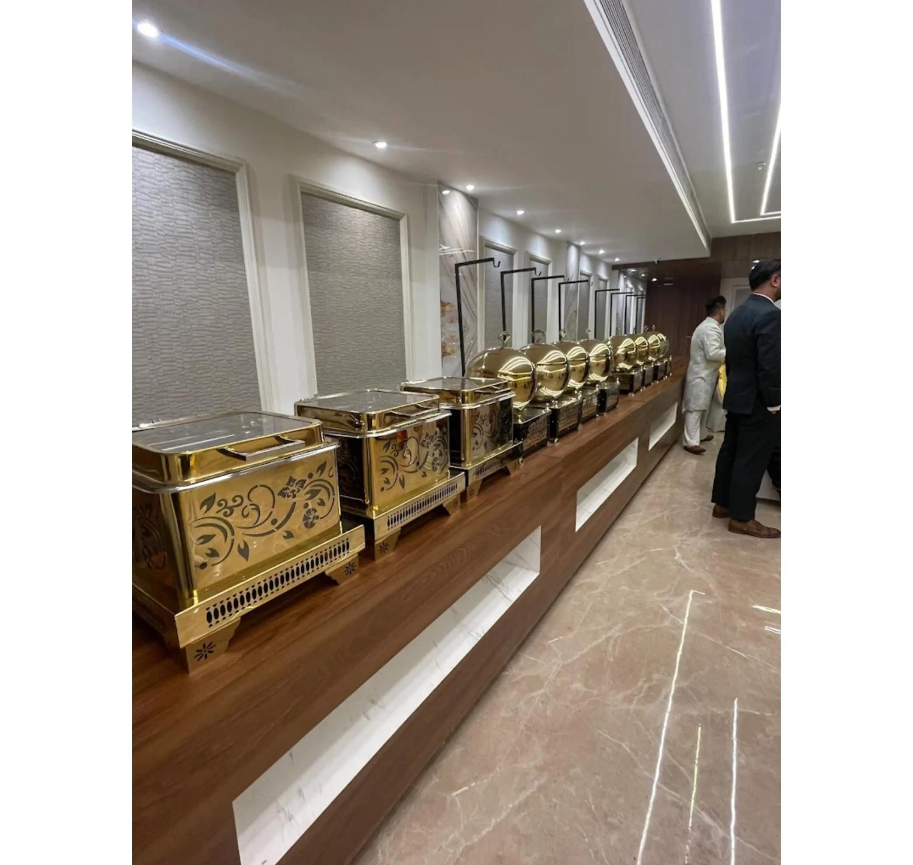 Buffet breakfast in Hotel Diamond Villa and Banquet