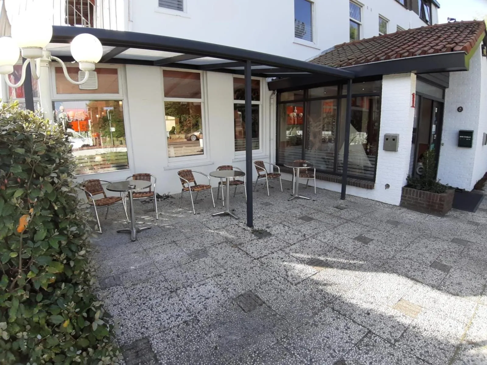 Patio in Zorn Hotel Duinlust