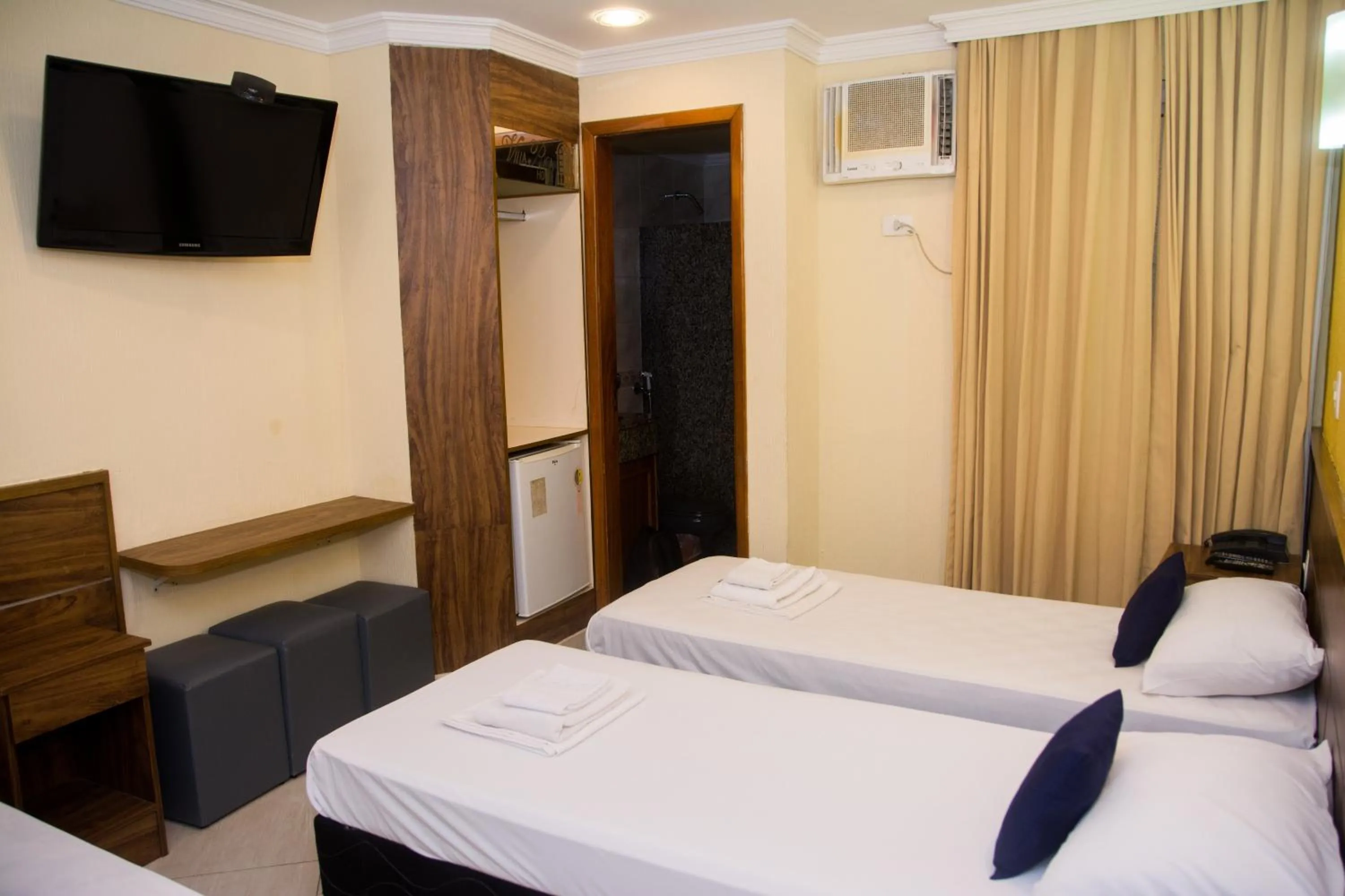 Bed in Hotel Villa Rica