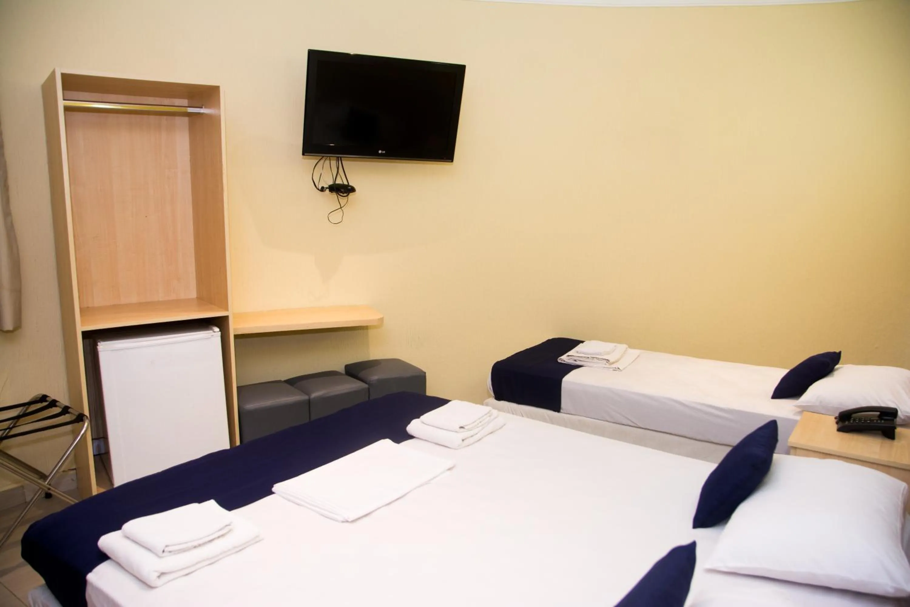 Bed in Hotel Villa Rica