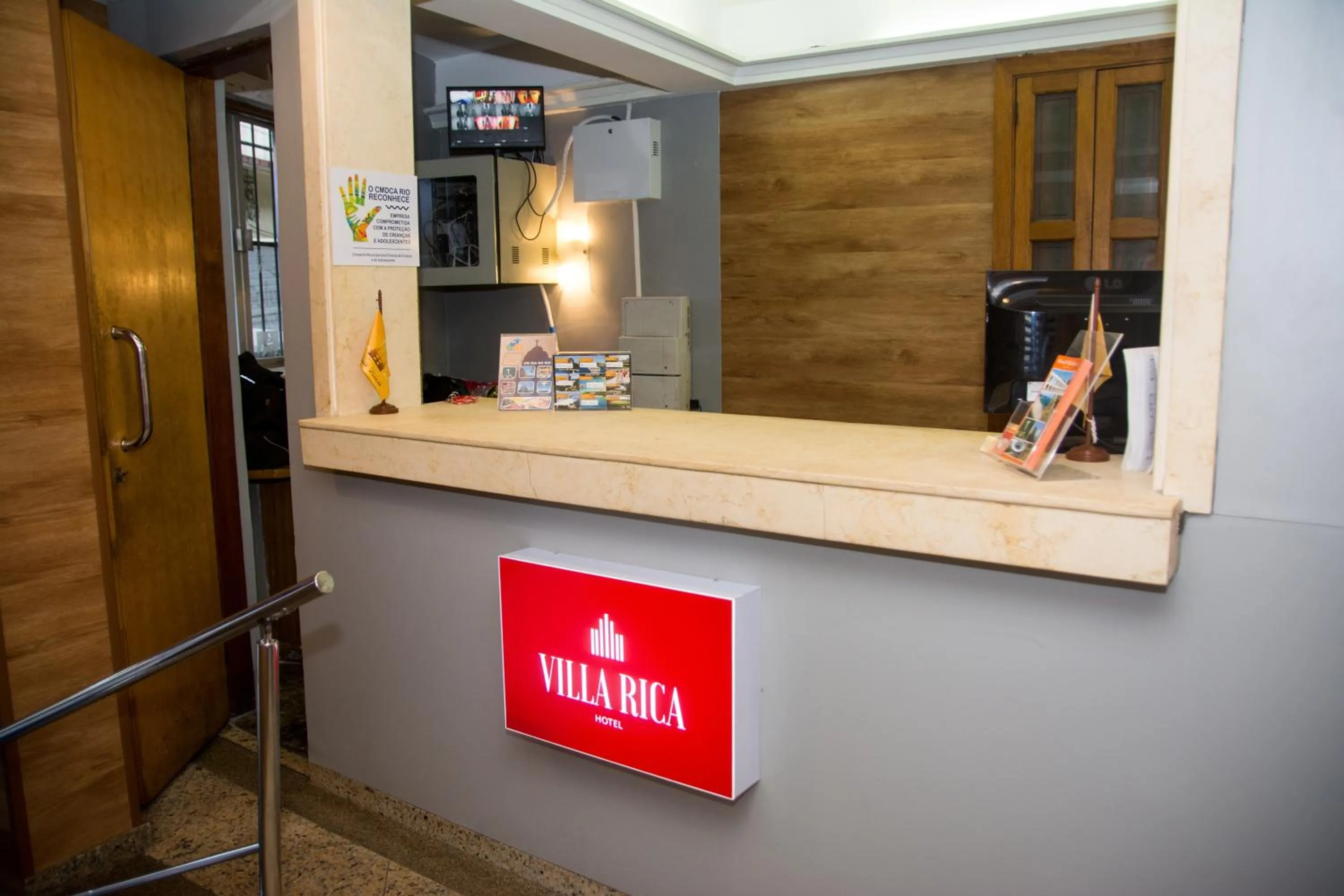 Property logo or sign in Hotel Villa Rica