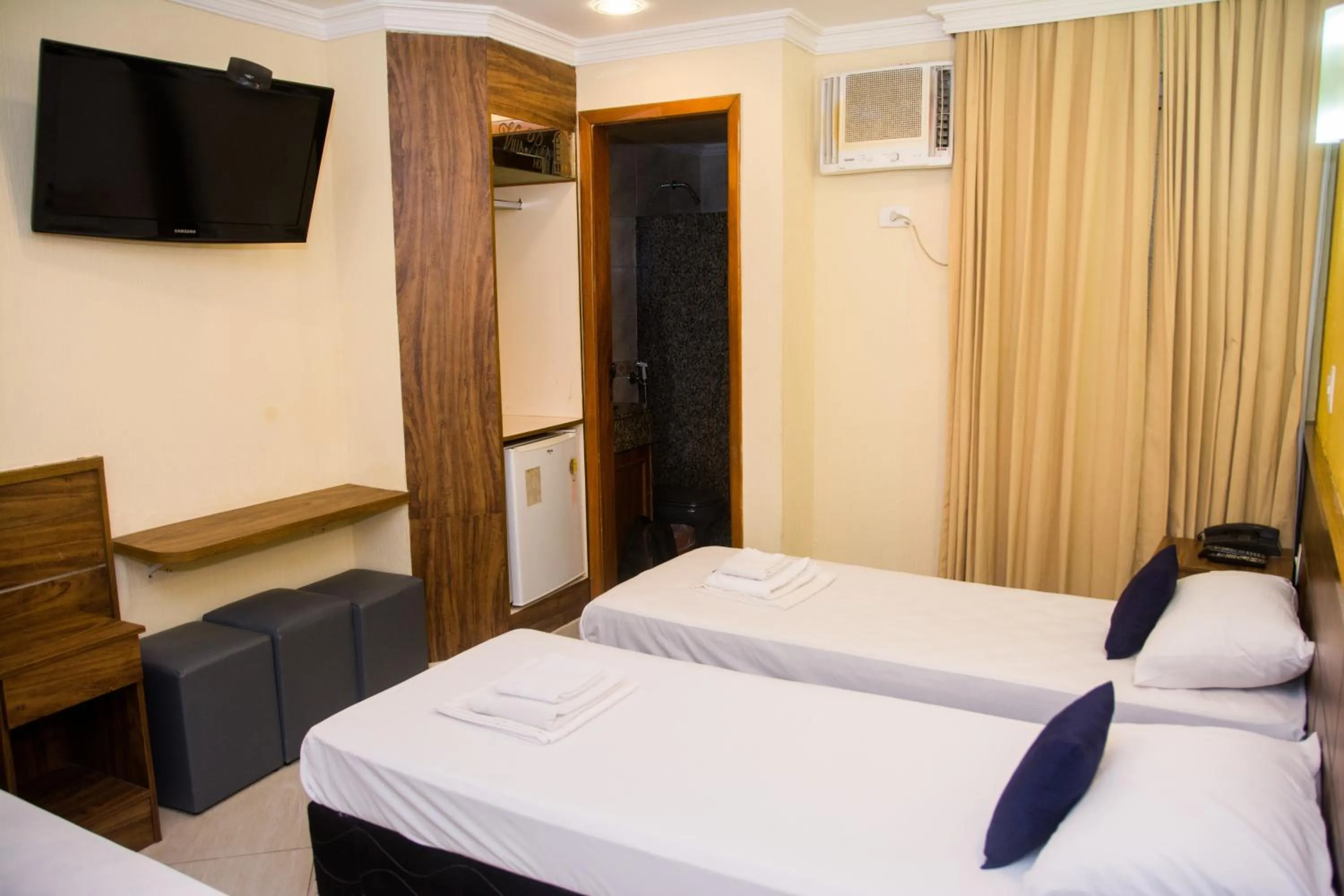 Bed in Hotel Villa Rica