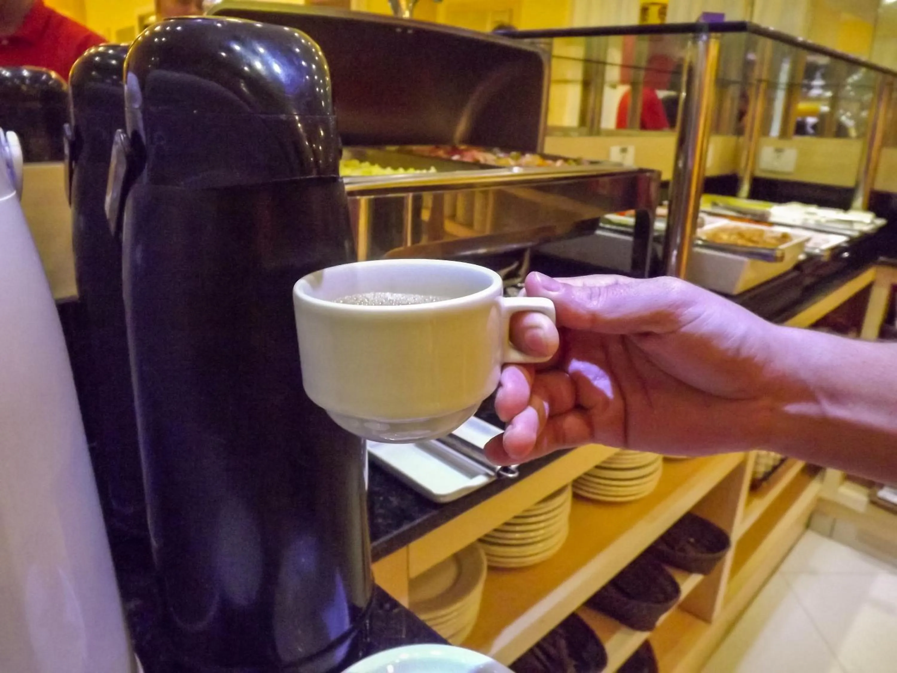 Coffee/tea facilities in Hotel Villa Rica