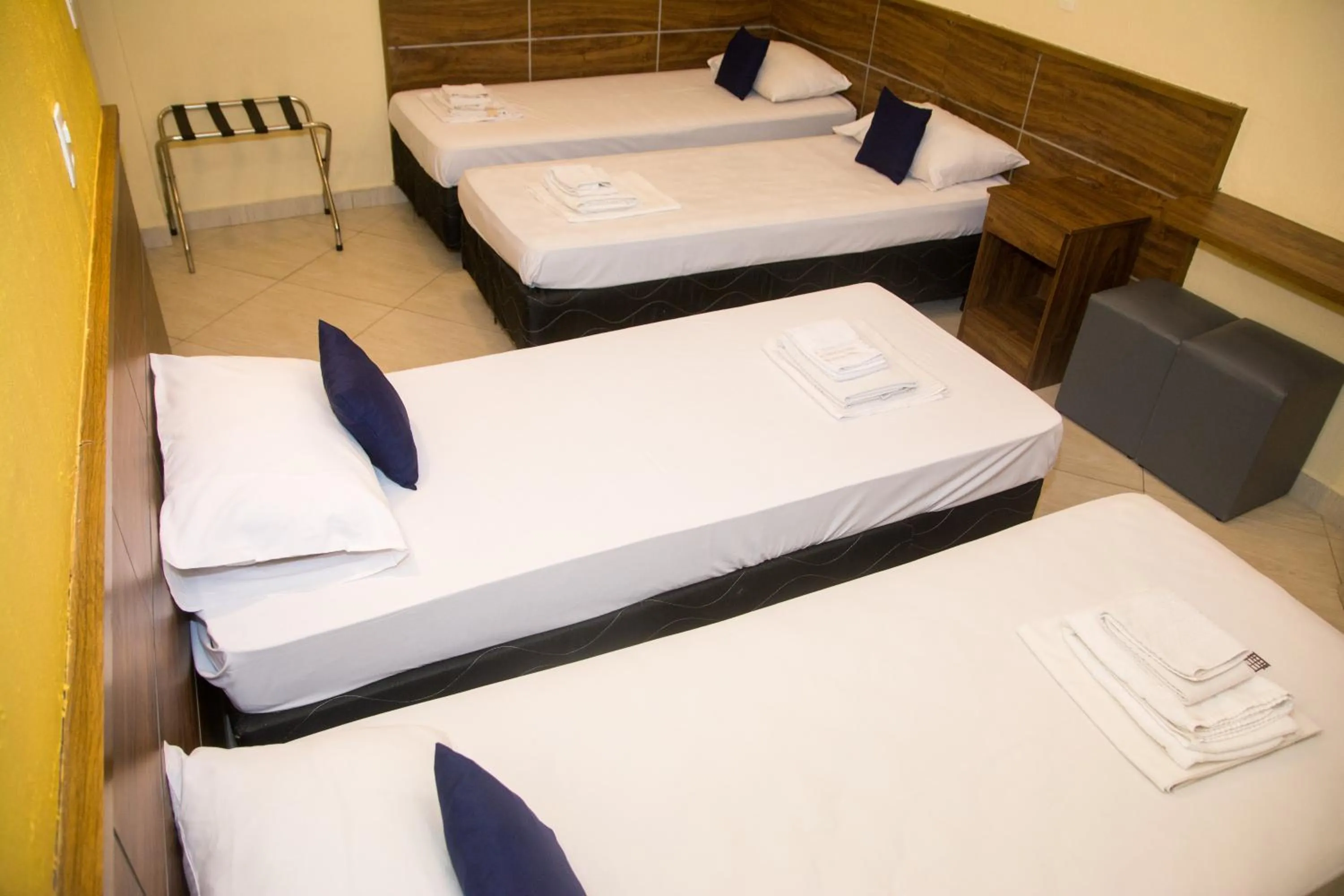 Bed in Hotel Villa Rica