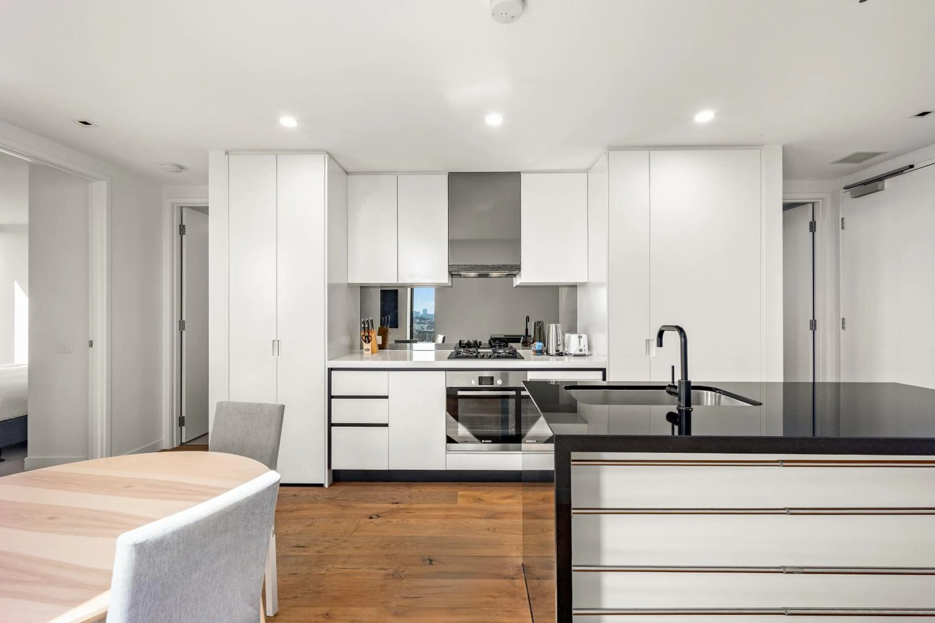 Kitchen or kitchenette in Peppers Docklands