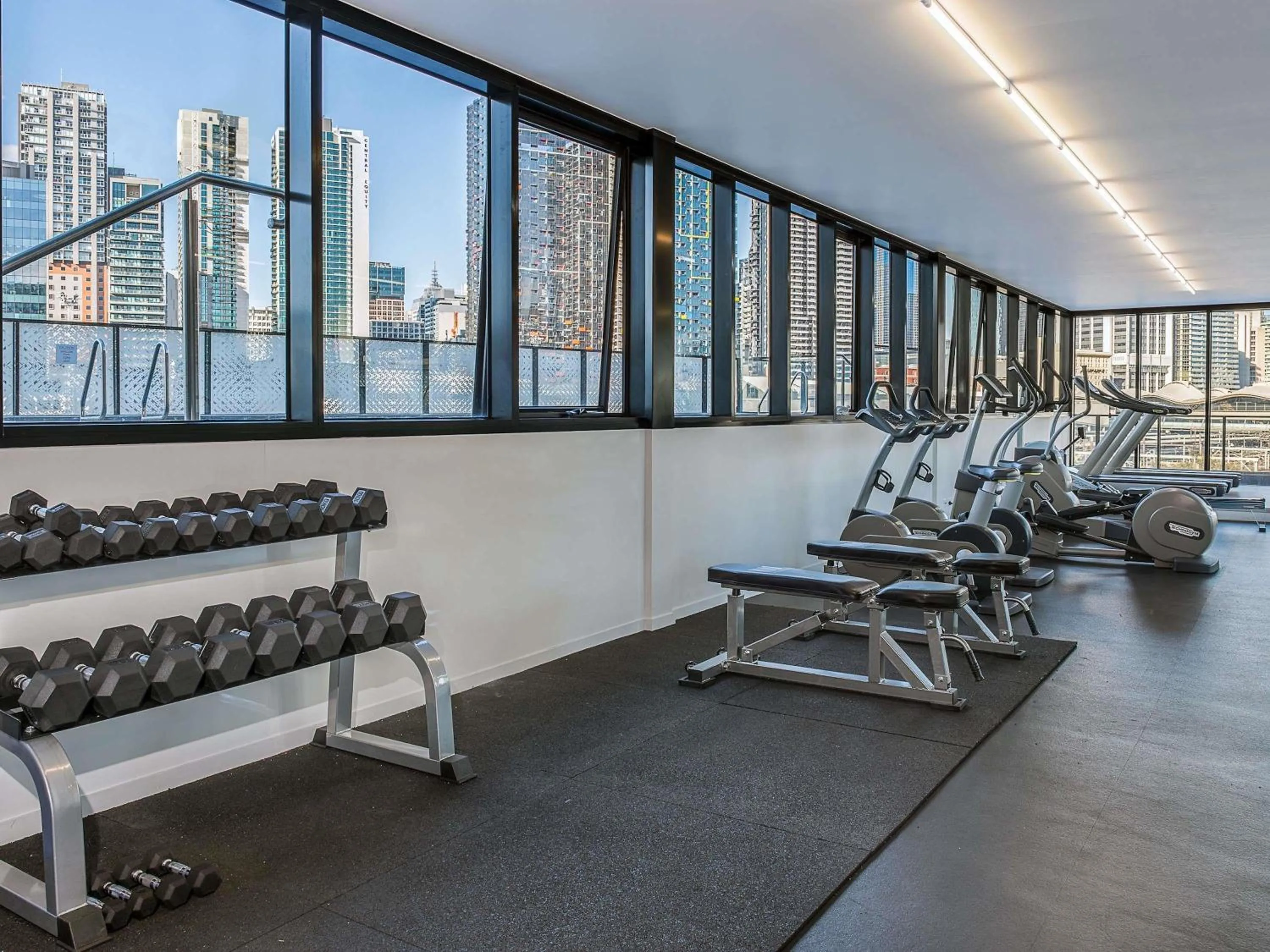 Fitness centre/facilities in Peppers Docklands