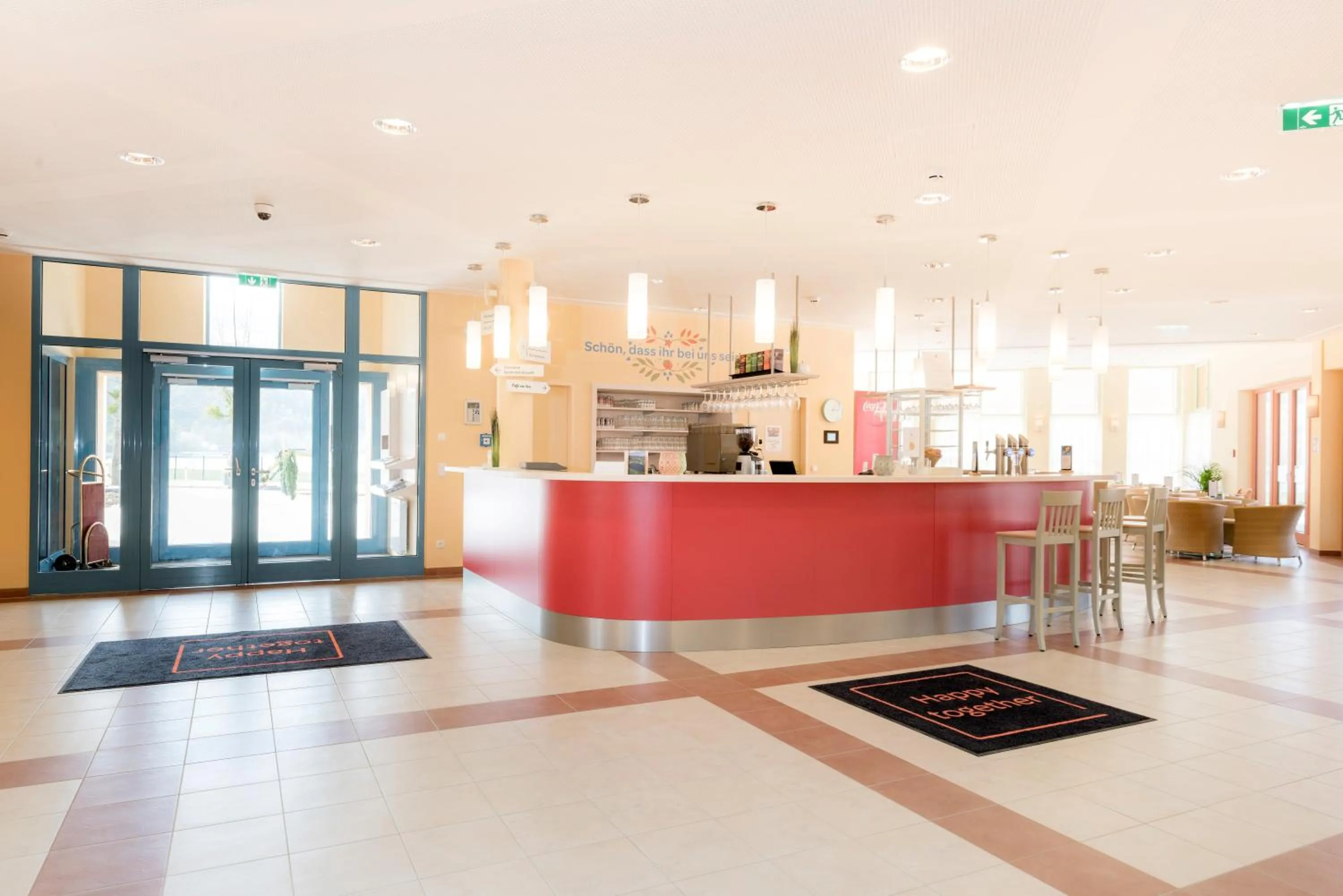 Lobby or reception in JUFA Hotel Stubenbergsee