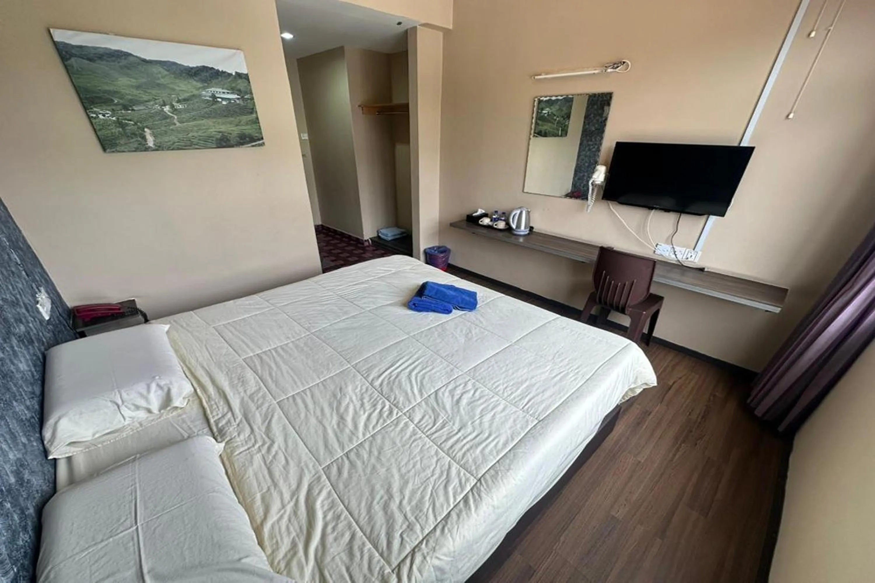 Bed in Hotel Titiwangsa