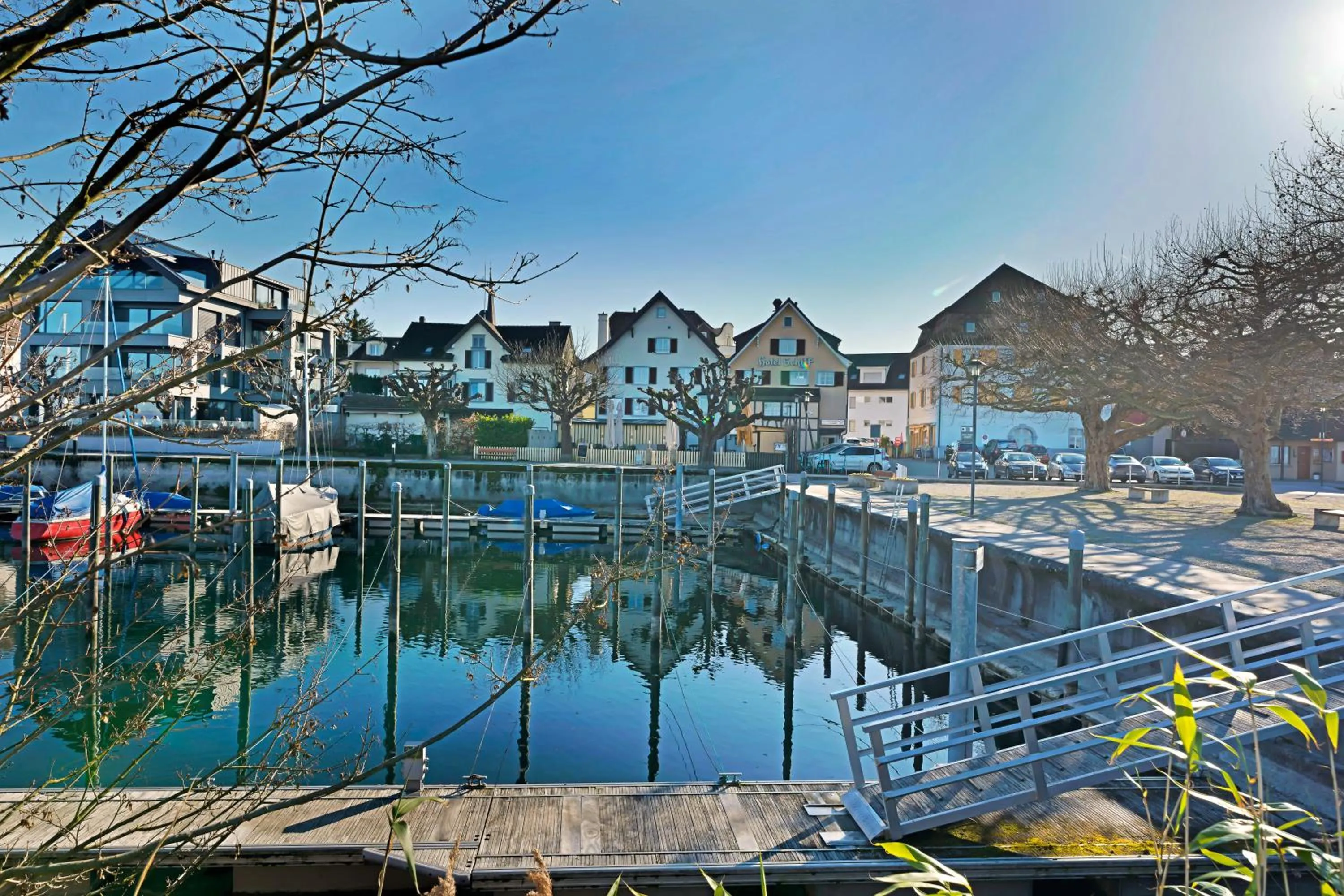 Natural landscape in Hotel Schiff