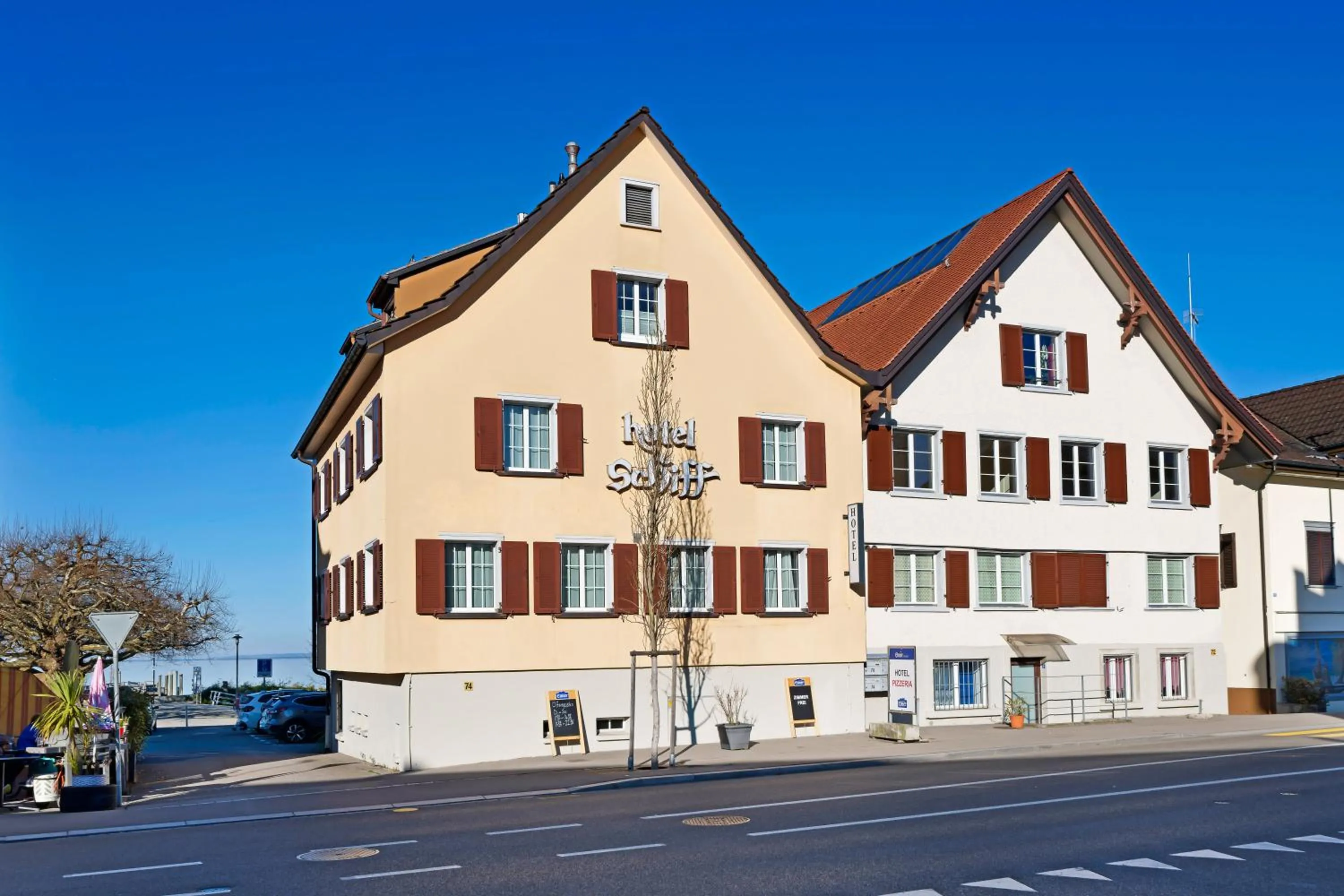 Property building in Hotel Schiff
