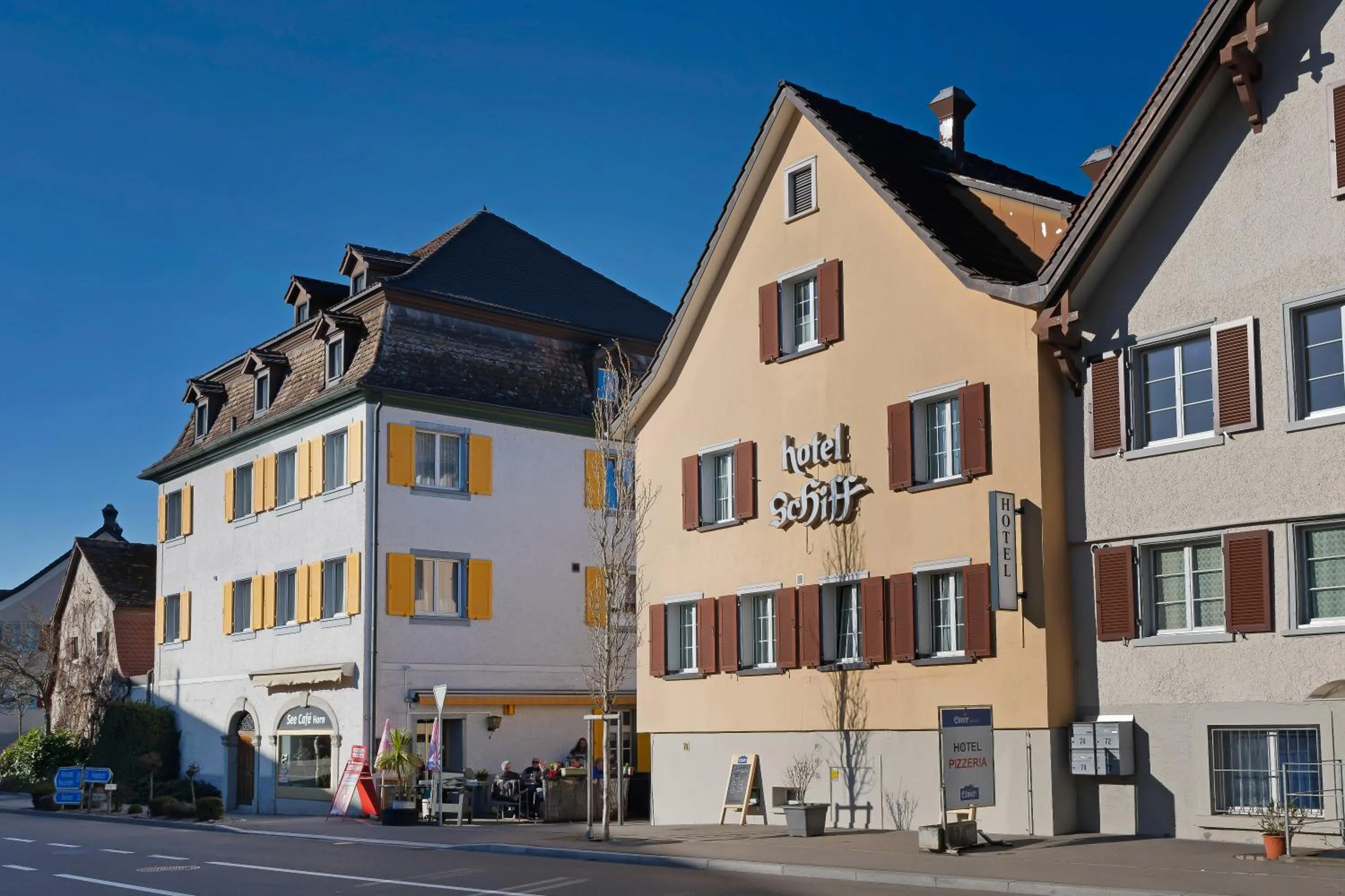 Property building in Hotel Schiff