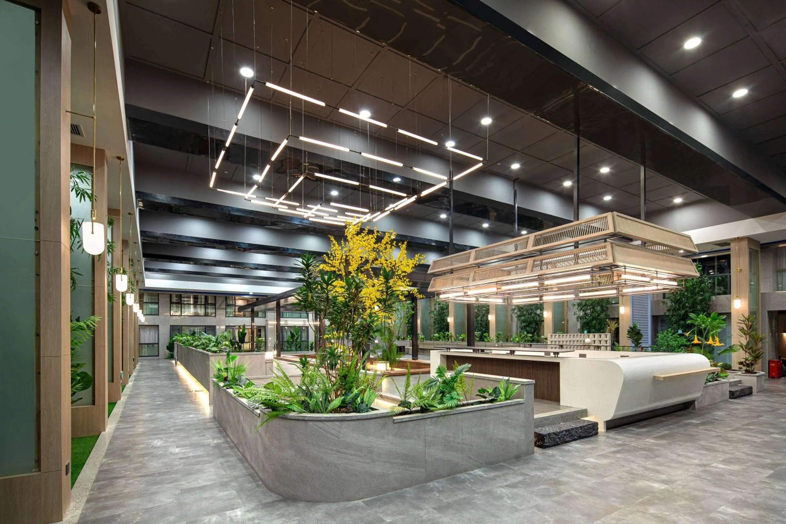 Lobby or reception in Ramada Encore by Wyndham Wuhan Int'l Conference Center