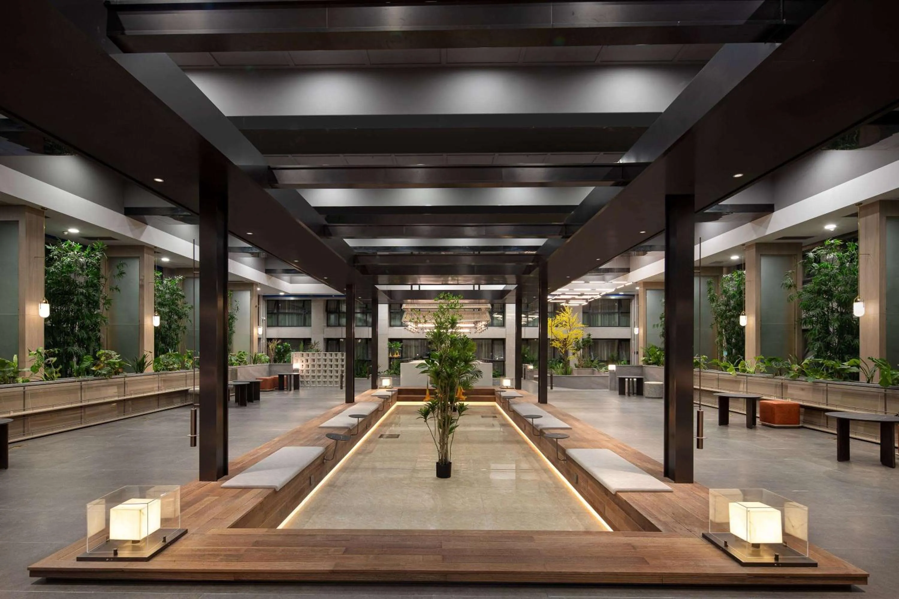 Lobby or reception in Ramada Encore by Wyndham Wuhan Int'l Conference Center