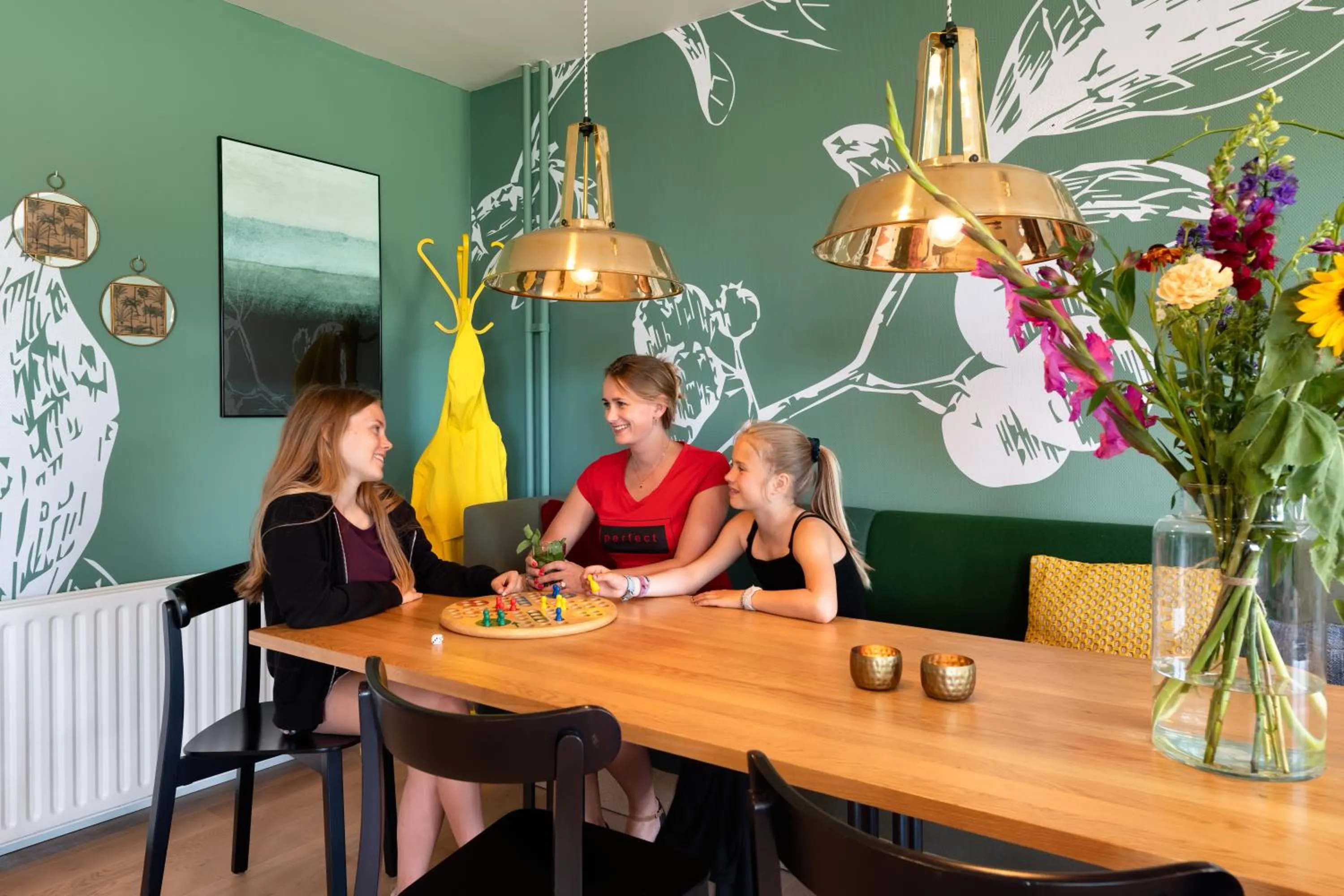 Living room in Stayokay Hostel Terschelling