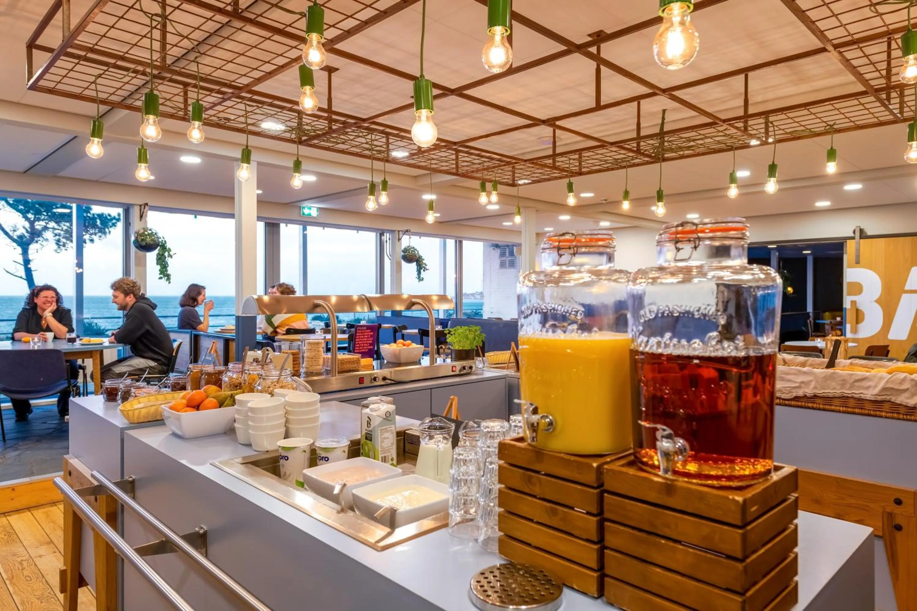 Breakfast in Stayokay Hostel Terschelling