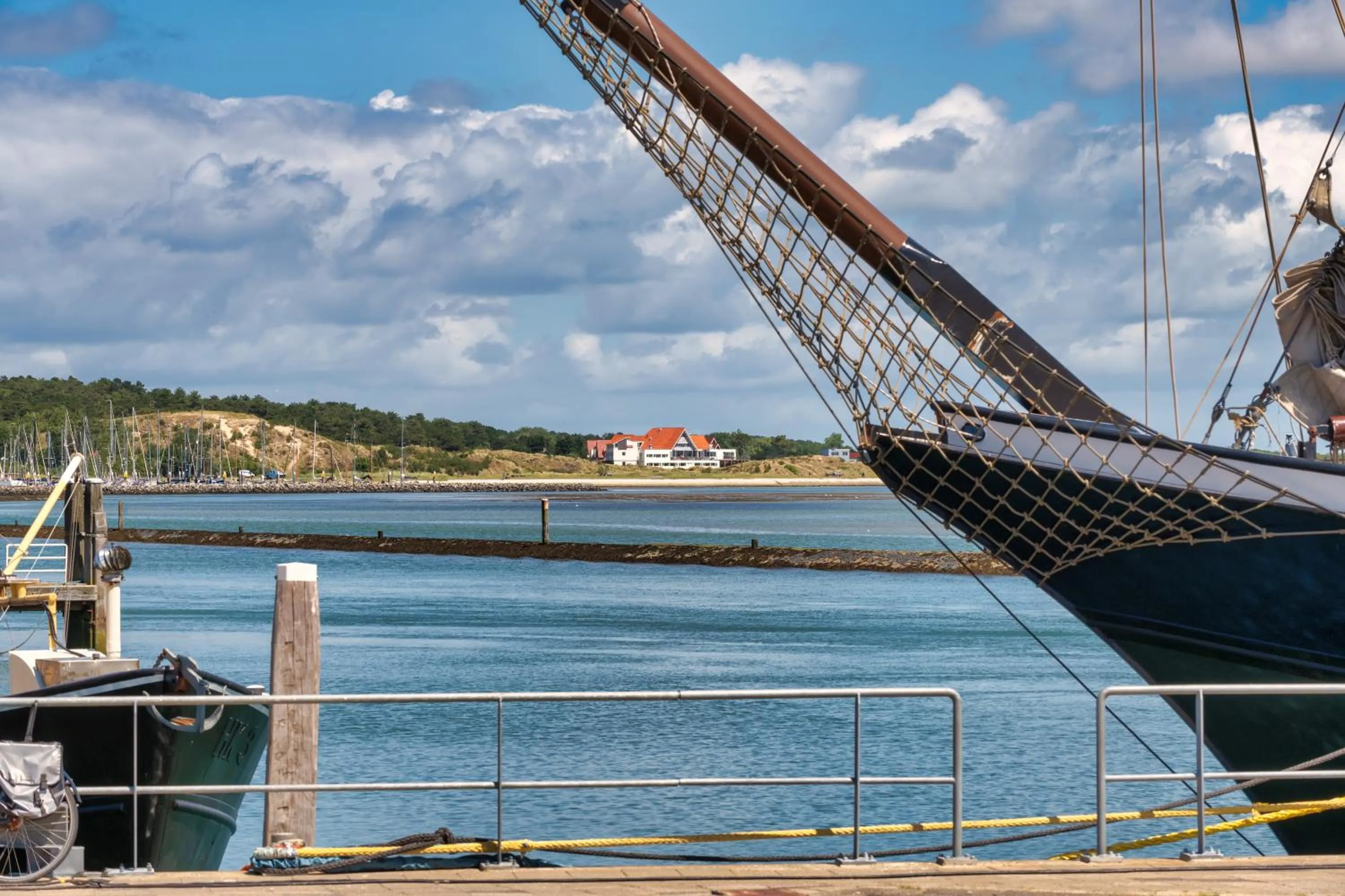 Sea view in Stayokay Hostel Terschelling