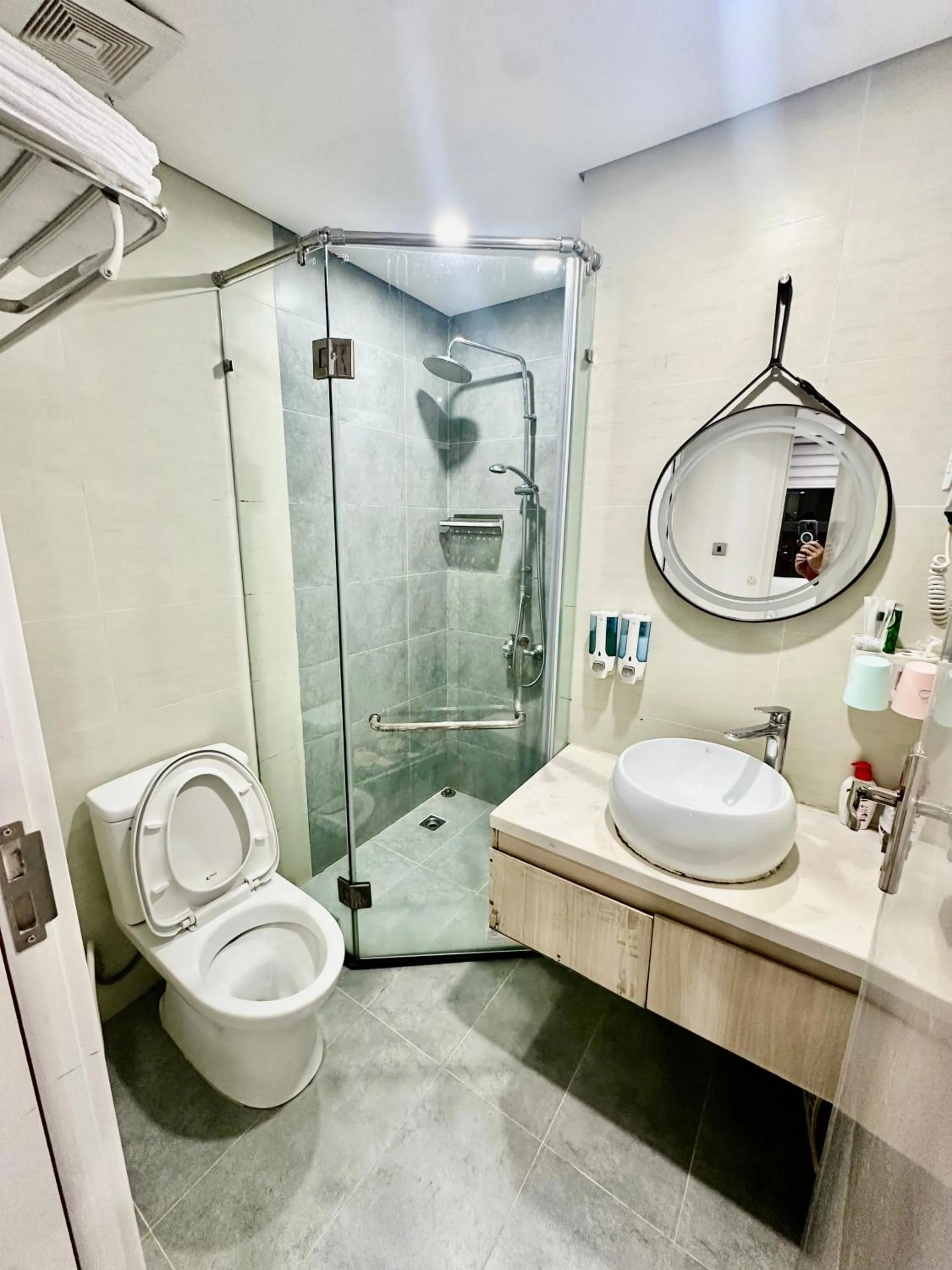 Shower in Vinhomes D'capital Premium Apartment