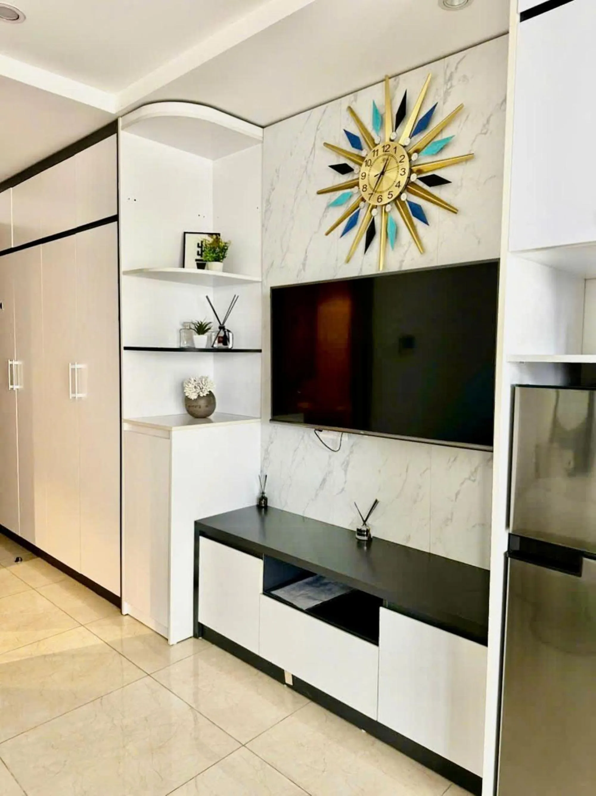 TV and multimedia in Vinhomes D'capital Premium Apartment