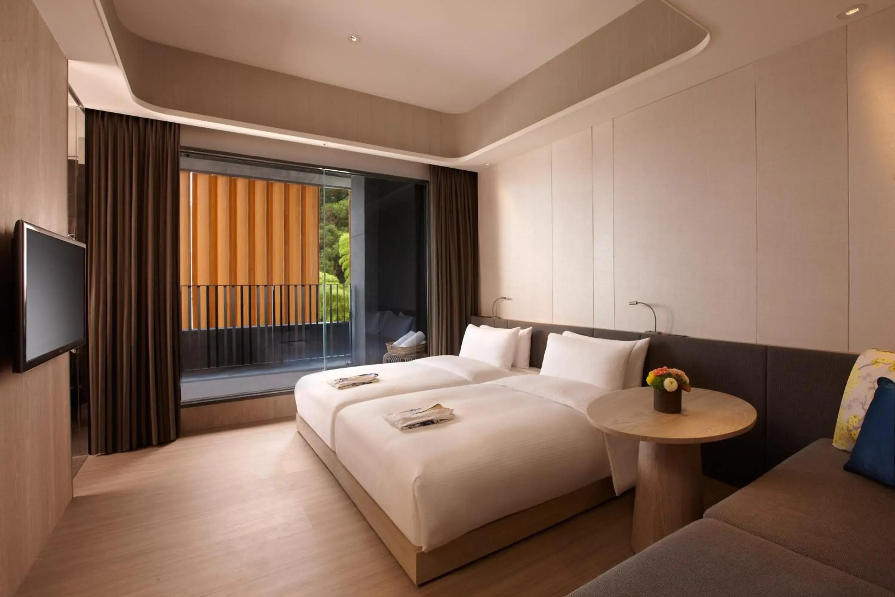 Superior Twin Room in 礁溪晶泉丰旅 Wellspring by Silks Jiaoxi Superior Twin Room in 礁溪晶泉丰旅 Wellspring by Silks Jiaoxi
