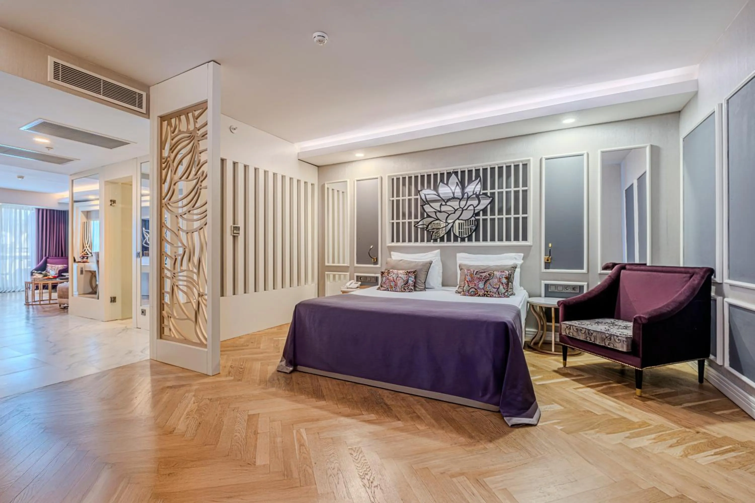 Bed in Adalya Elite Lara Hotel - Ultra All Inclusive